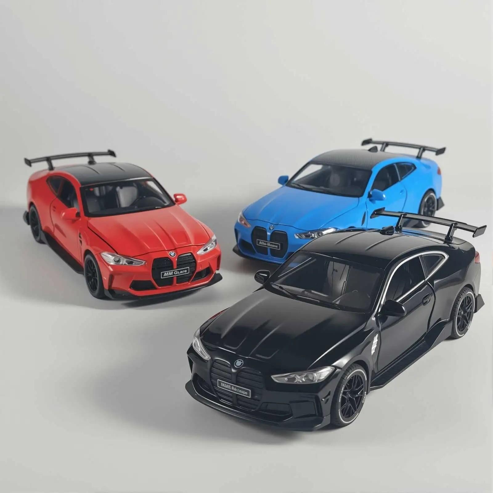 1:32 BMW M4 Coupe Sports Alloy Diecast Sound/Light Car Toy Gift Collectible NEW