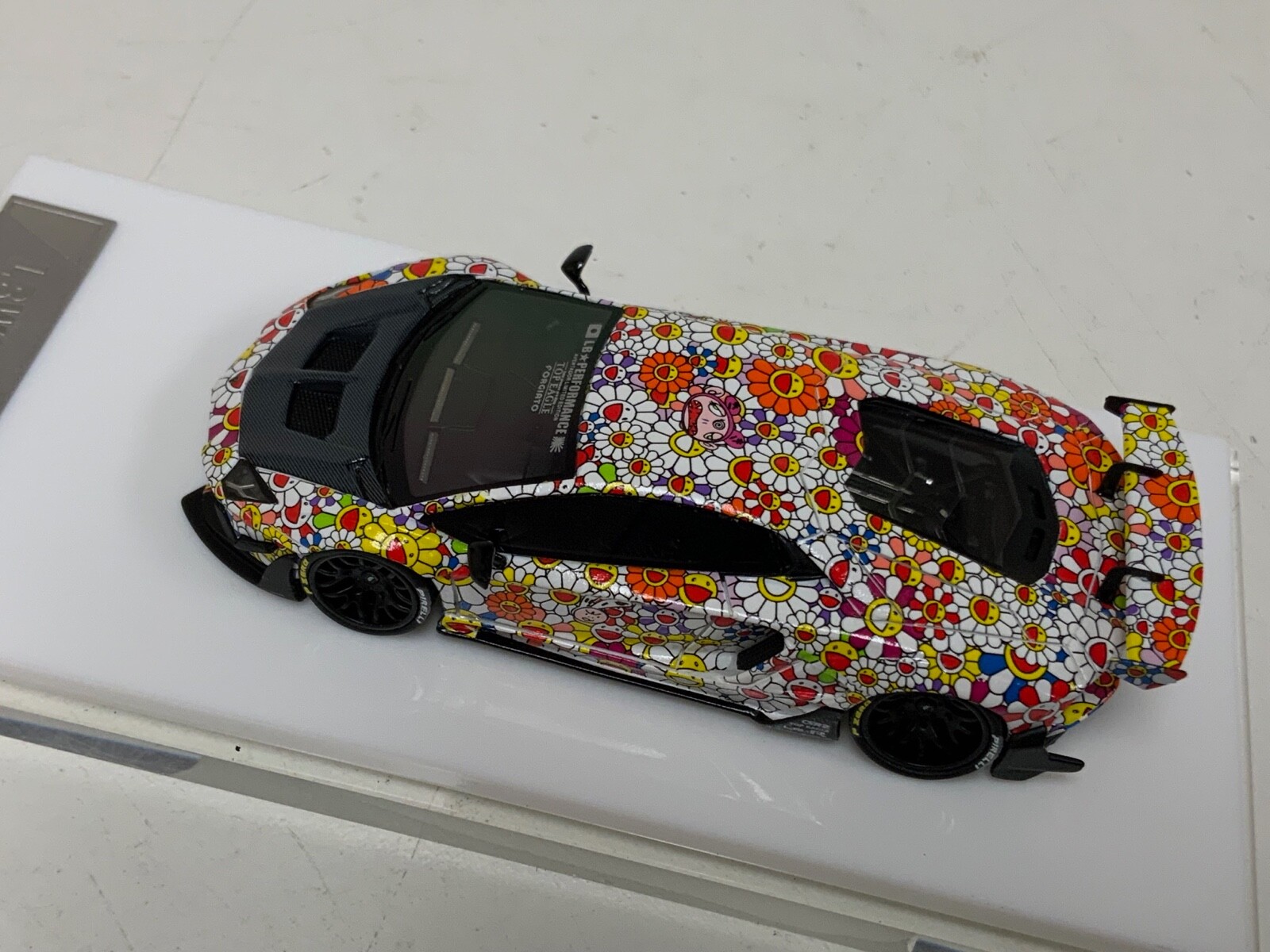 1/64 T&P Lamborghini Aventador 2.0 Liberty Walk LB Performance Sunflower 64-037