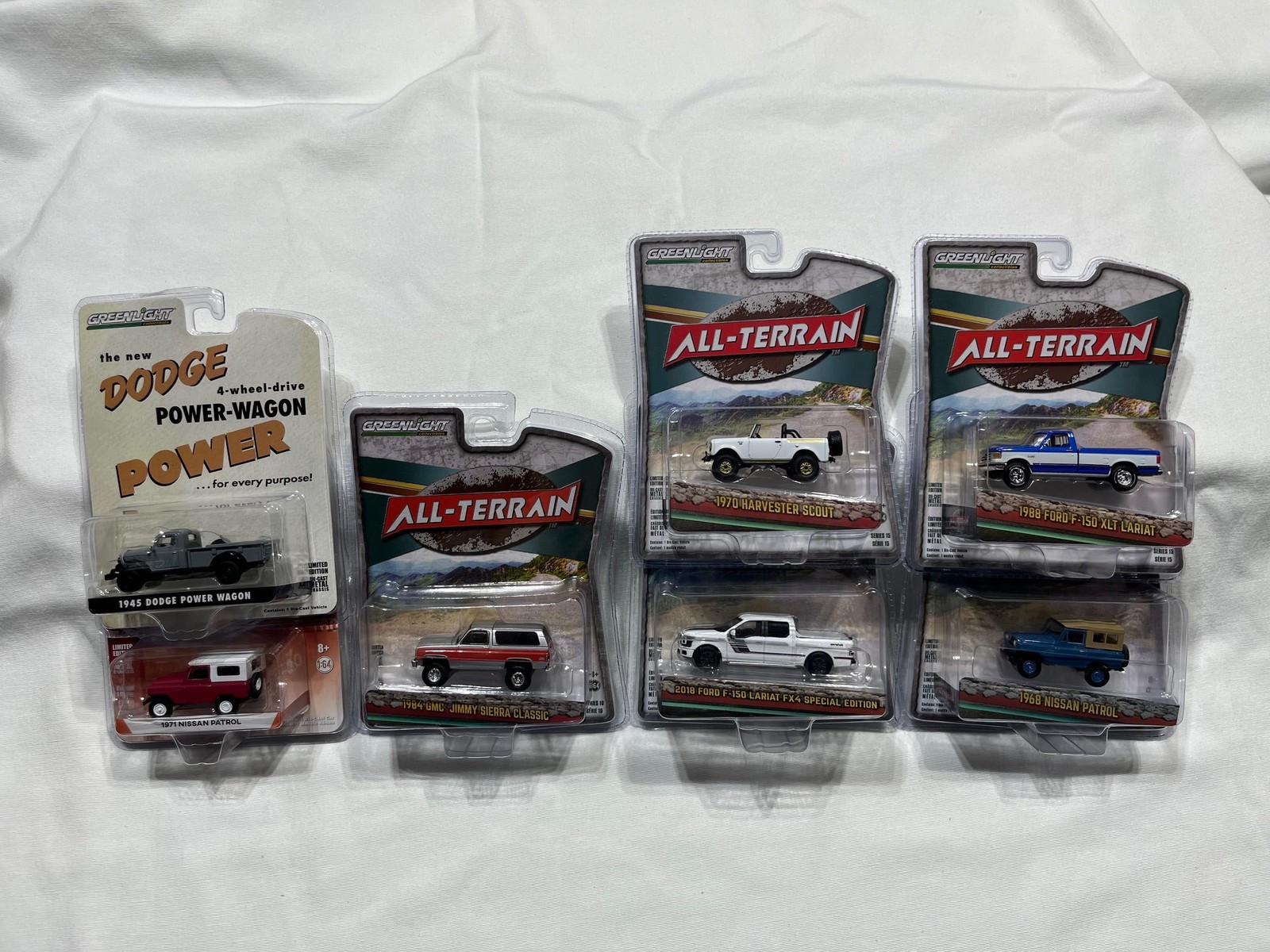 # 01220 – 1:64 GL All-Terrain Truck Lot – 15 Pcs.