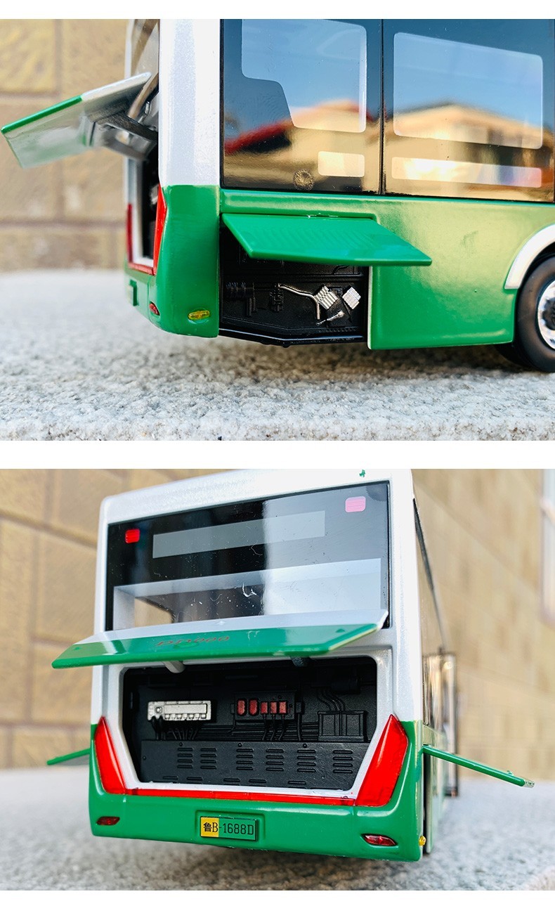 1:42 Original Model,Zhongtong City Bus LCK6126EVGRA1,Diecast Model for Display