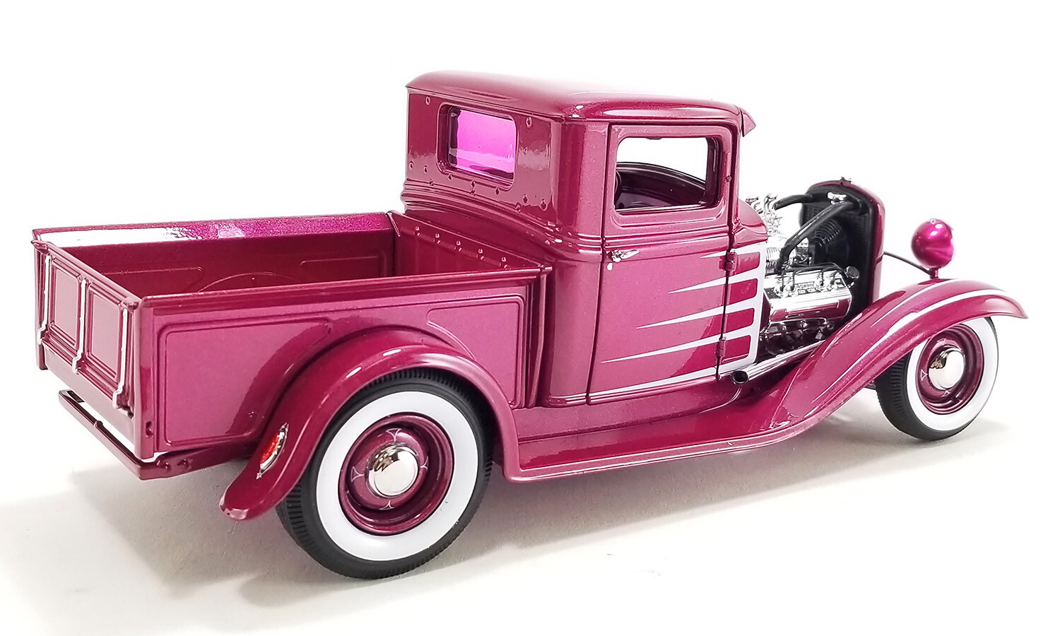 1932 Hot Rod Pickup (A1804105) Metallic Cotton Candy in 1/18 Scale by ACME (New)