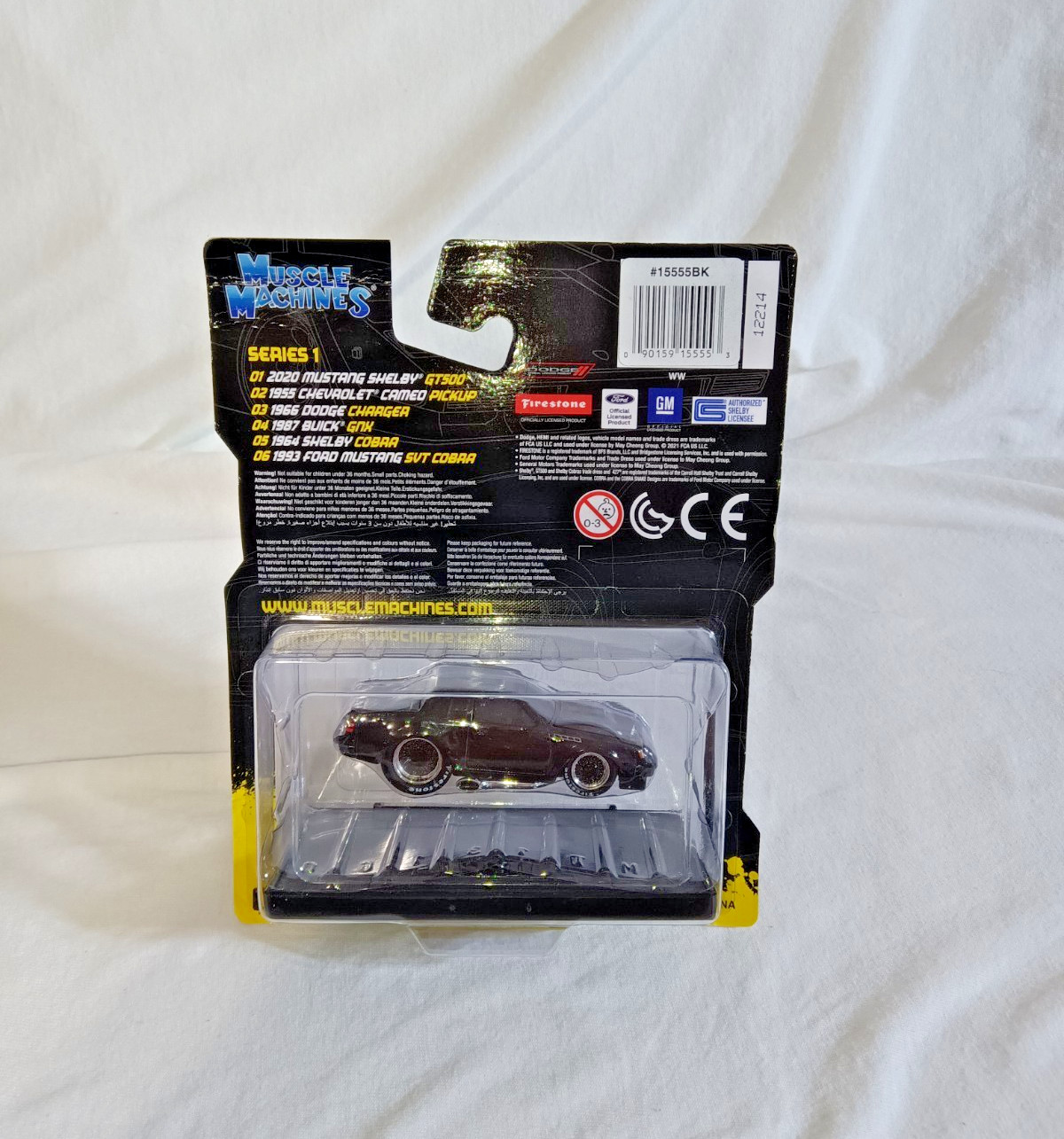 1:64 FIRESTONE TIRES EDITION 1987 BUICK GRAND NATIONAL GNX & STAND NOT PRODUCED!