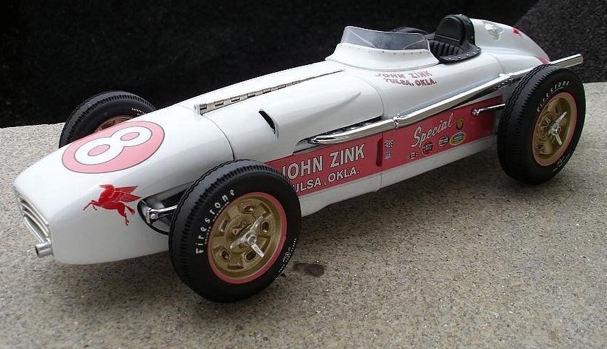 Race Car Formula 1 Vintage Classic Custom Hot Rod Model Promo