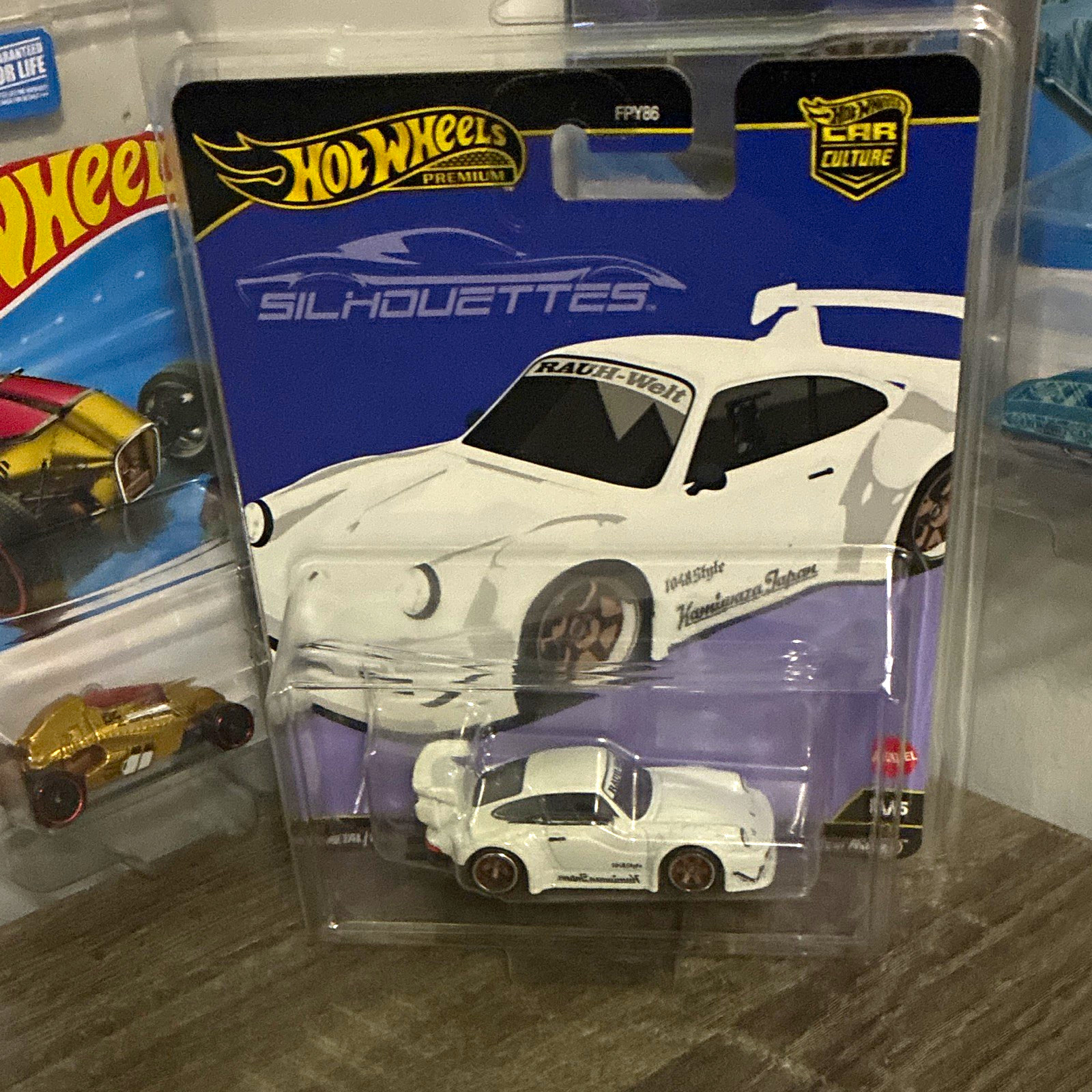 Hot Wheels Car Culture Silhouettes RWB Porsche 930 1:64 Diecast White Unopened