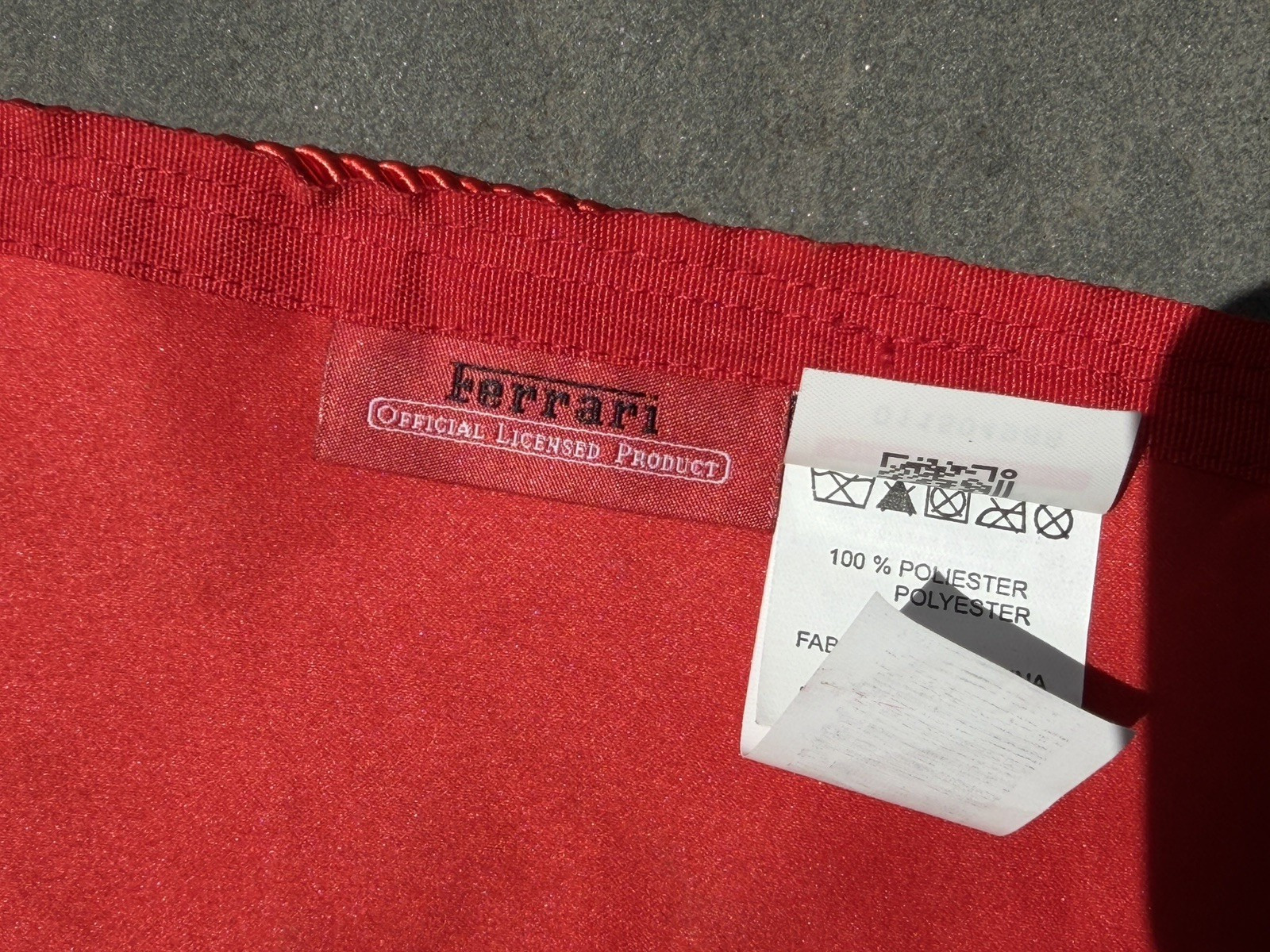 Ferrari Red Hanging Banner Pennant Official Licensed Product