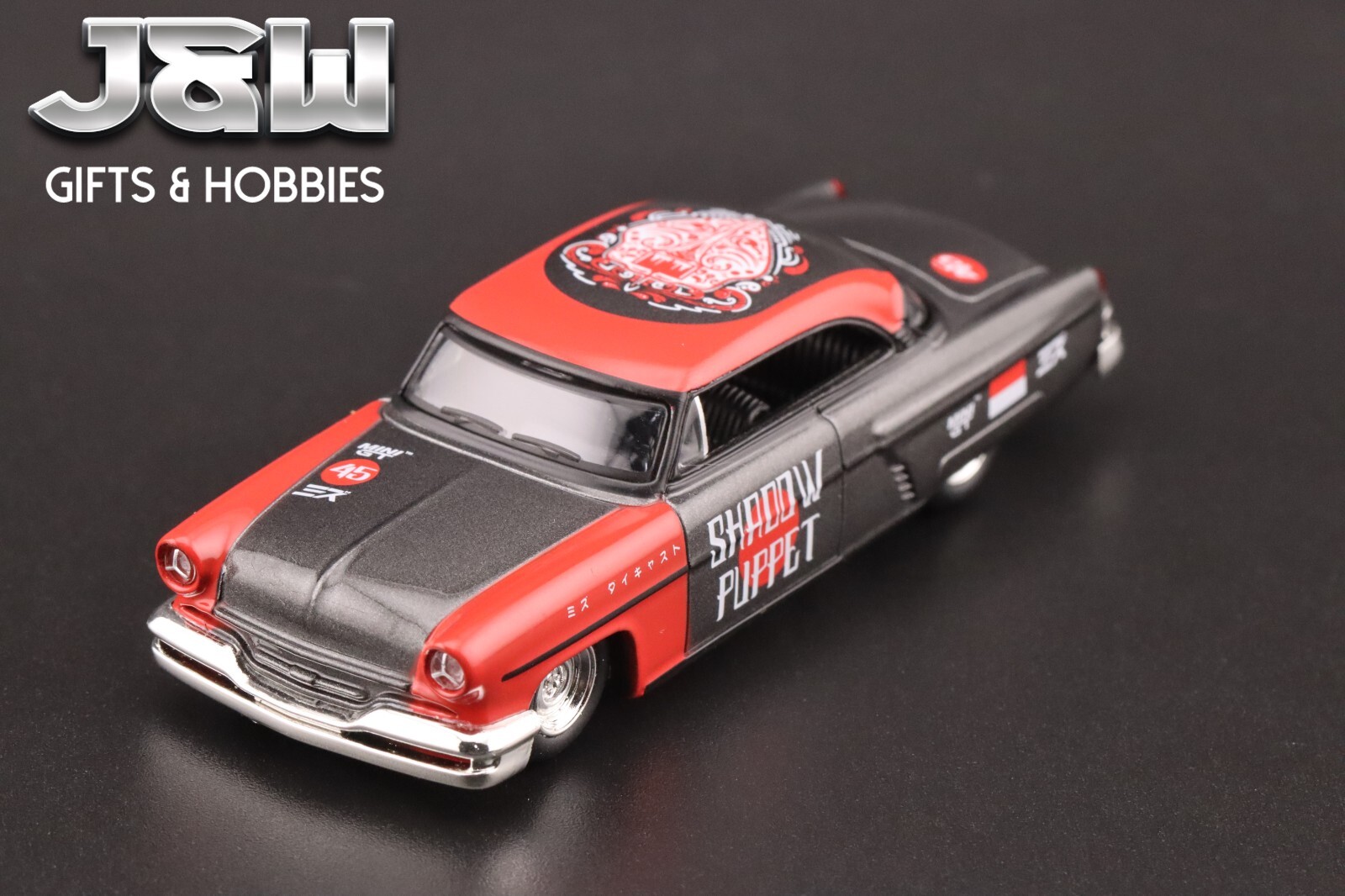 Mini GT x Mizu Diecast Lincoln Capri Hot Rod 1954 “Shadow Puppet” #874 1/64