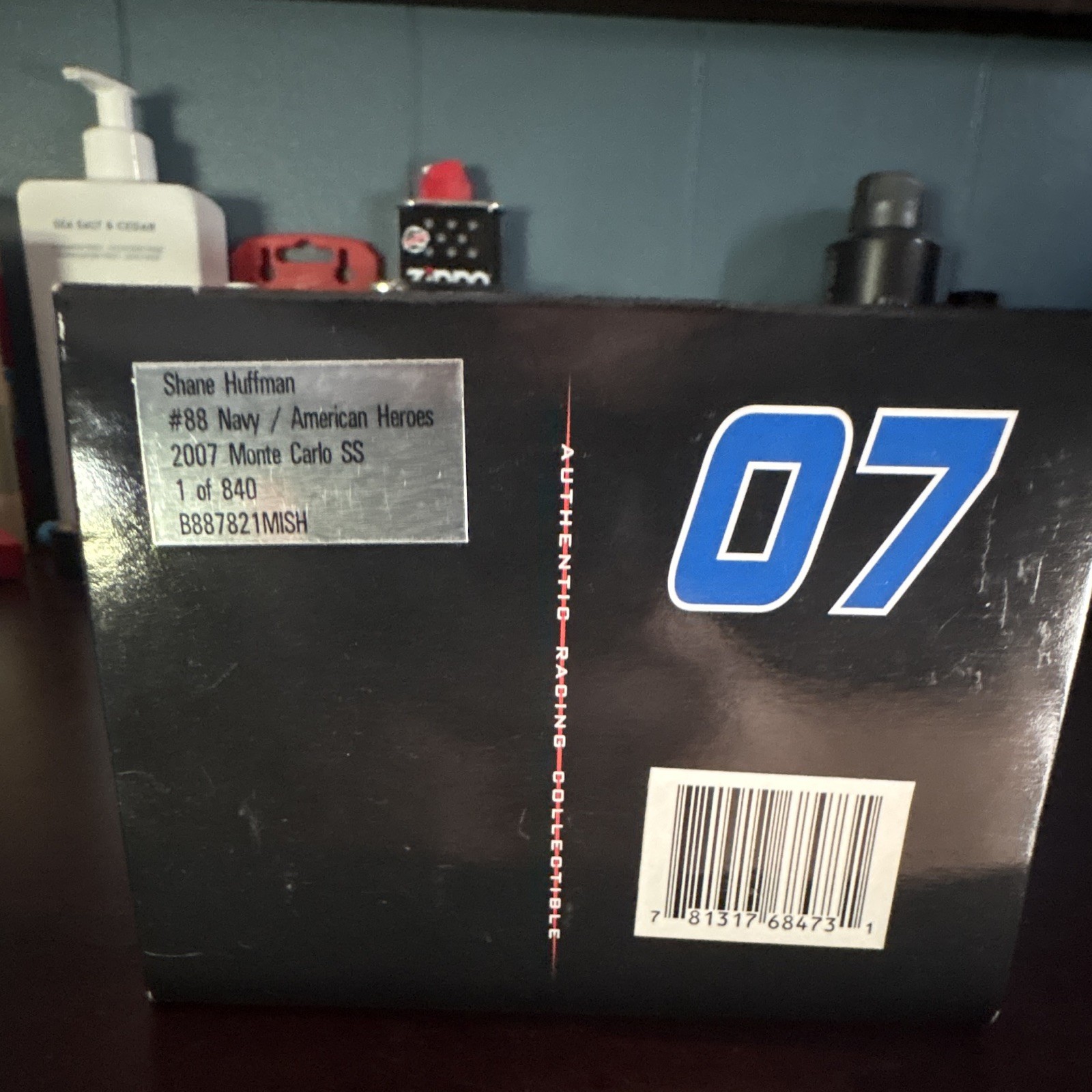 Motorsports Authentics 1:24 Shane Huffman #88 2007 Chevy Monte Carlo SS Diecast