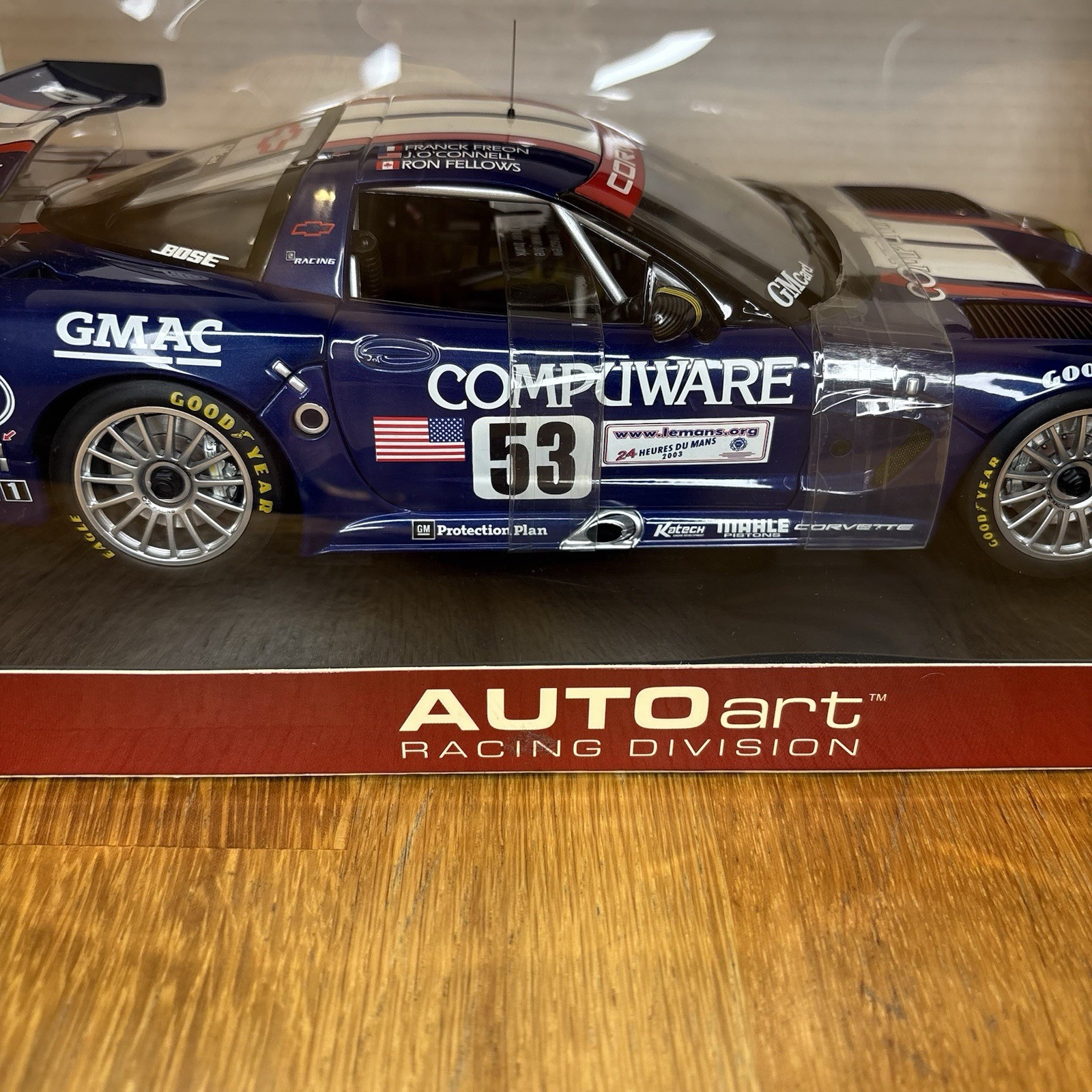 Auto Art Racing Division 1:18 Chevrolet Corvette C5-R 24Hrs Lemans 2003 – New