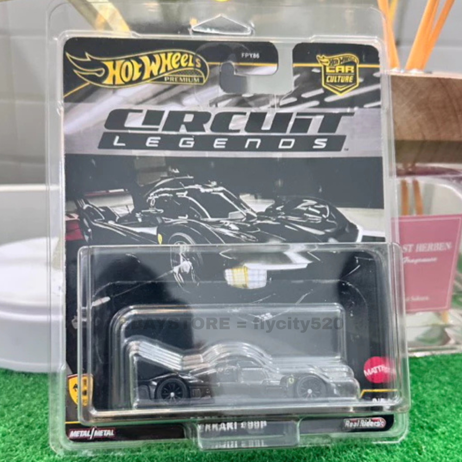 Hot Wheels Ferrari 499P Premium 0/5 Circuit Legends Car Culture CUSTOM CHASE
