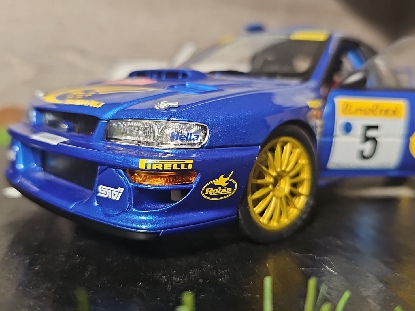 Autoart 89992 – Subaru Impreza WRC Monte Carlo Rally Burns Reid 1:18 Diecast Car