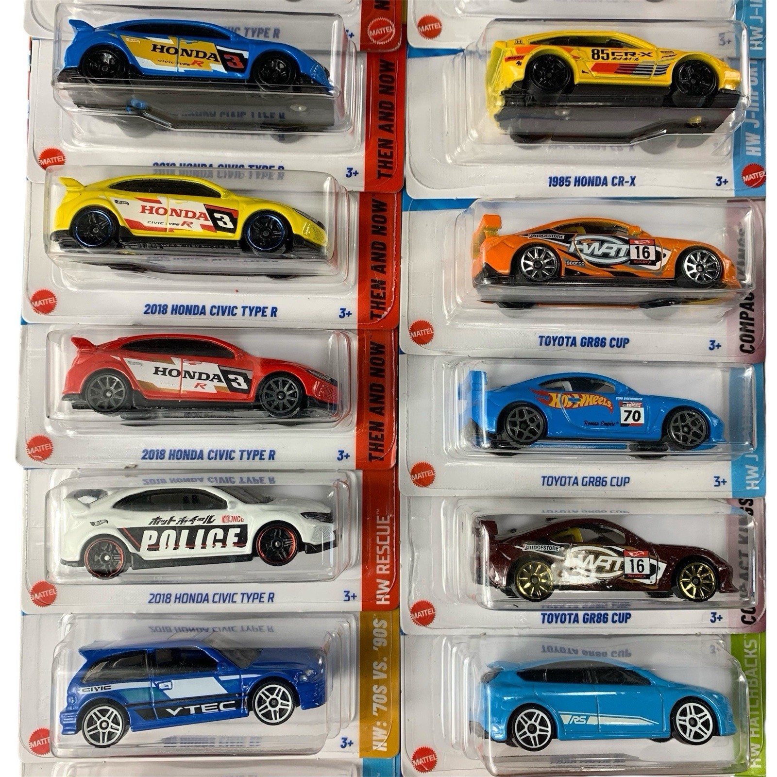 Hot Wheels BIG LOT 50 DIFFERENT Imports Tuners Nissan Honda Acura Subaru Toyota