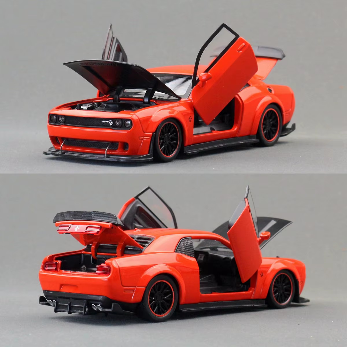 1:32 SRT Redeye Hellcat Alloy Musle Car Model Diecast Metal Sports Car Vehicles