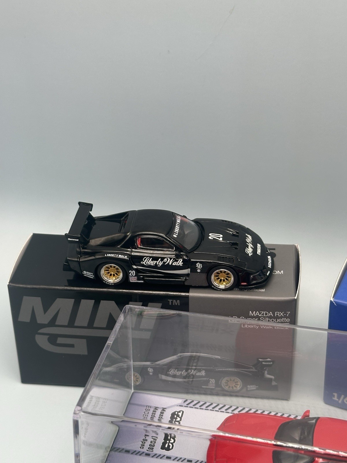 Tarmac Pop Race Mini Gt Re Amemiya Mazda FD 3s RX7 Lot Of 5 1/64 Diecast Model