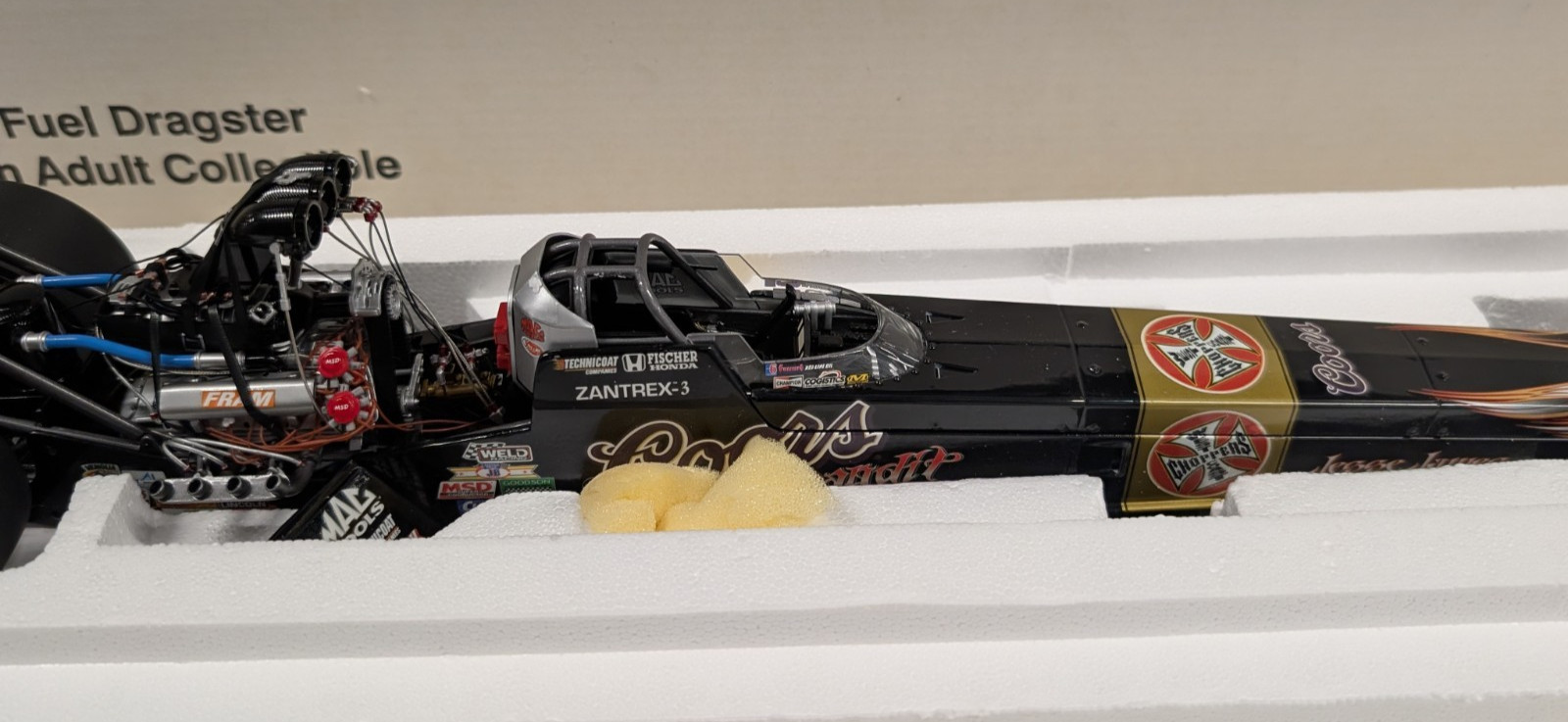 Scott Kalitta 2005 Coors Bandit / Jesse James 1/16 Scale Top Fuel Dragster NHRA
