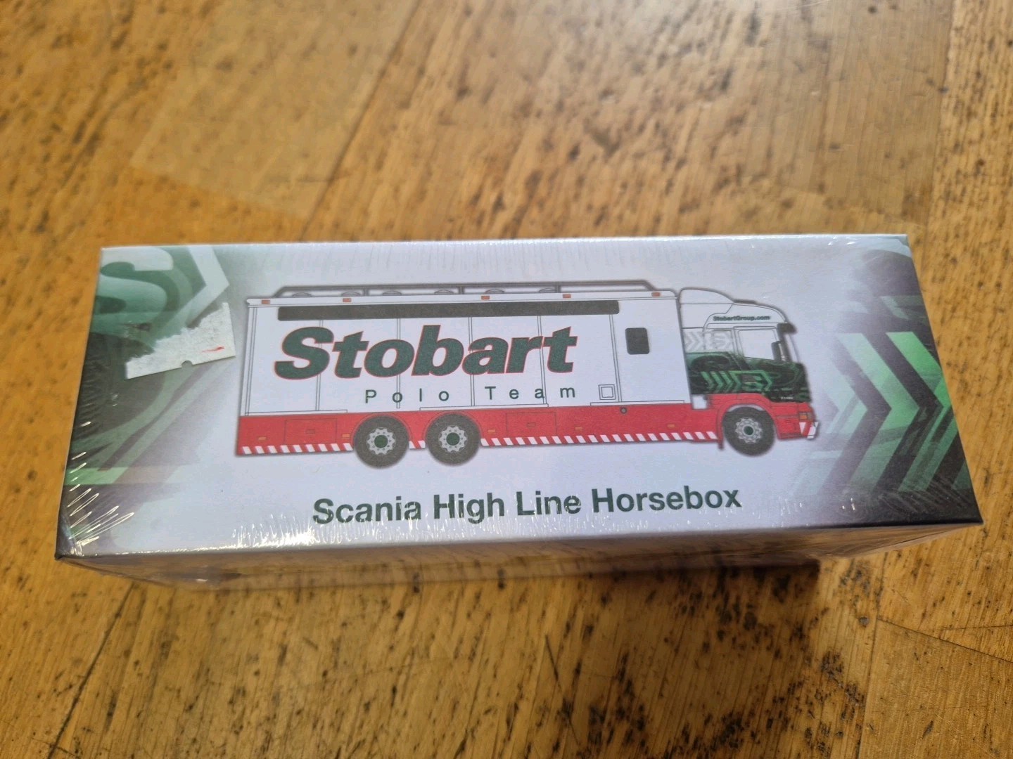 Atlas Editions Eddie Stobart Scania High Line Horse Box Stobart Polo Team 1:76