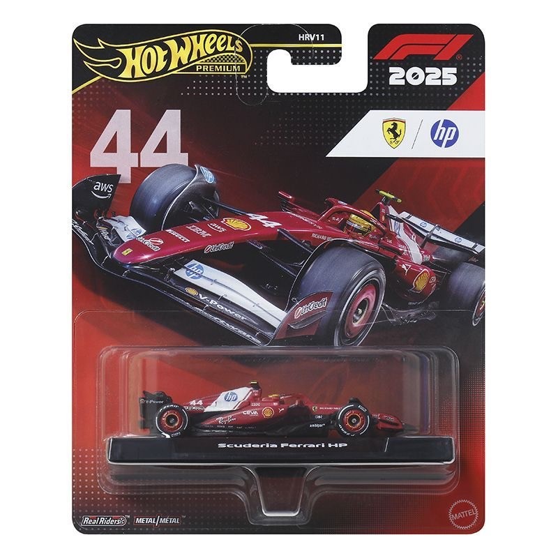 Hot Wheels 2025 Scuderia Ferrari HP F1 Car 1/64 Model HRV11 PRE-ORDER Release