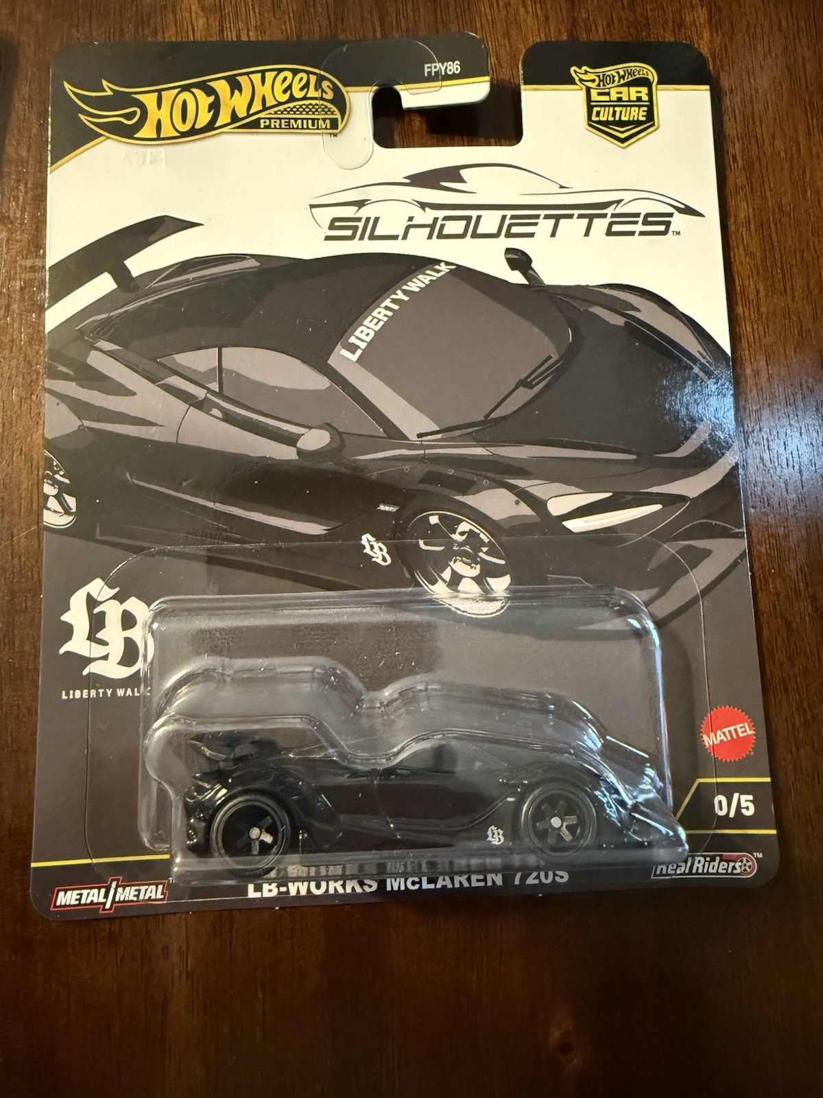 Hot Wheels 2024 CHASE!!! Car Culture Liberty Walk Chase McLaren 720S