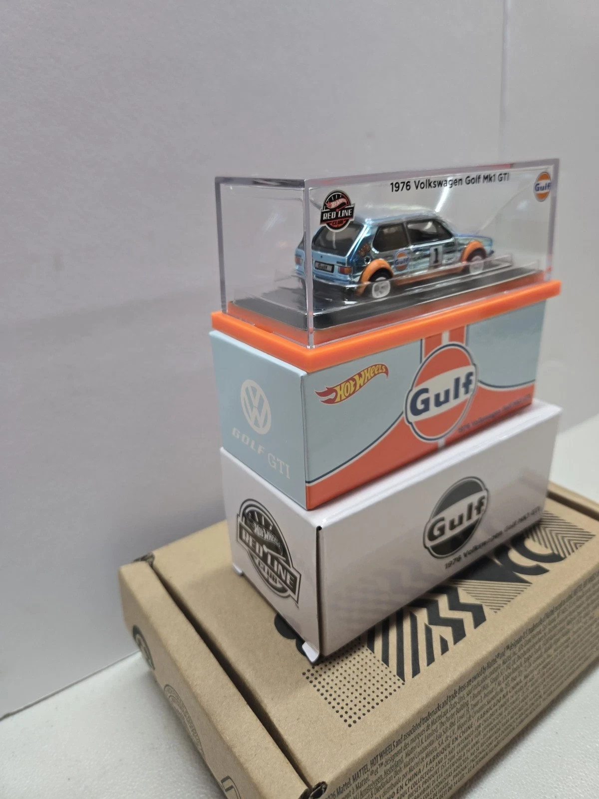 2026 Hot Wheels RLC 1976 Volkswagen Golf MK1 GTI Gulf Livery 🔥 In Hand !!