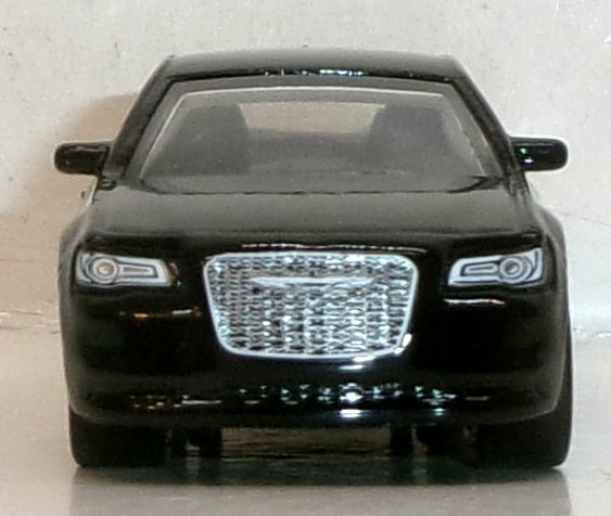 LOOSE 2021 MATCHBOX 1:64 BLACK 2015 CHRYSLER 300 WHEEL SWAP REAL RIDERS