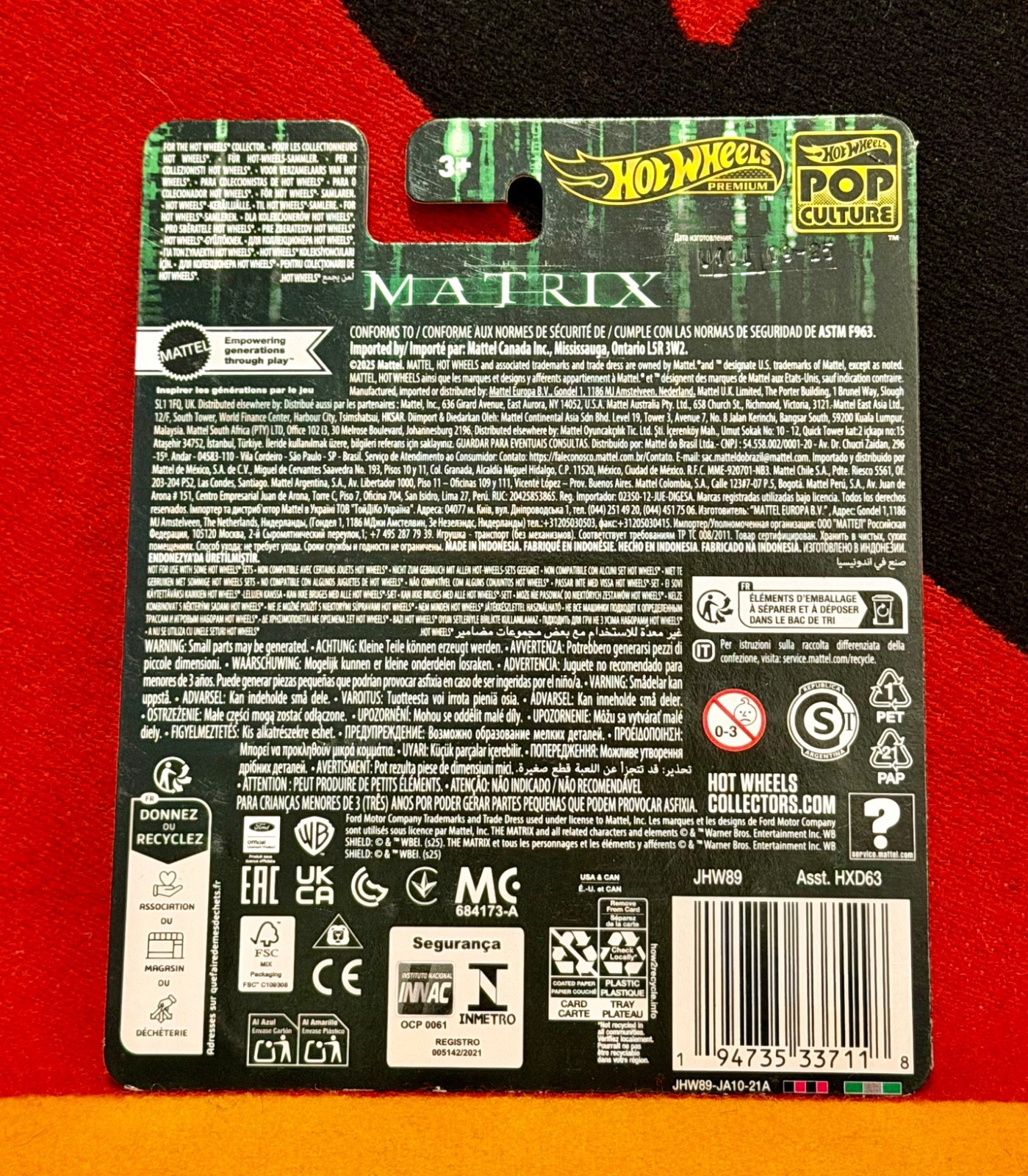 Hot Wheels Premium | Matrix ‘64 Lincoln Continental | Pop Culture