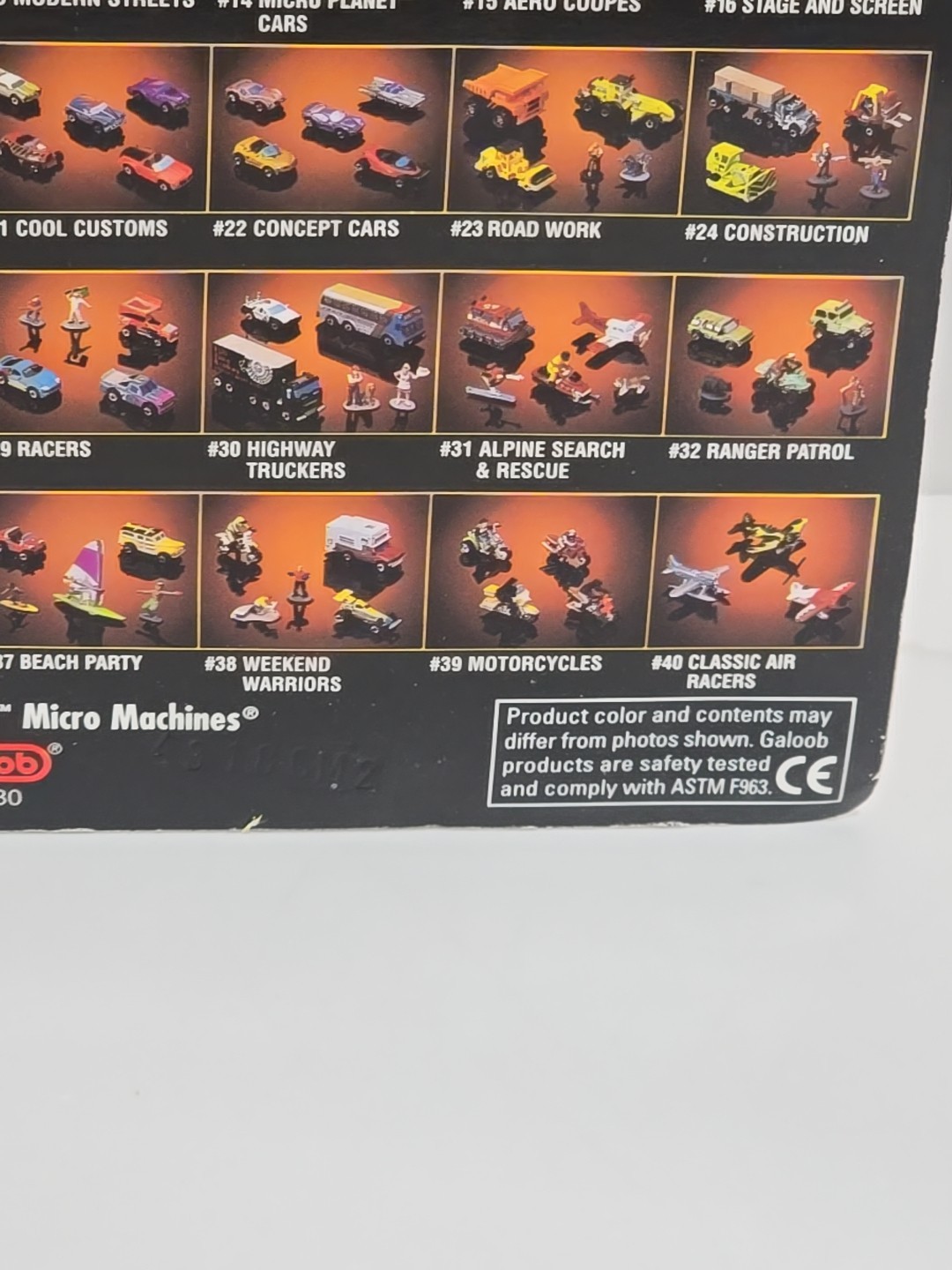 1997 Galoob Micro Machines #26 Service Masters Tow Truck Gas Tanker ’49 Mercury