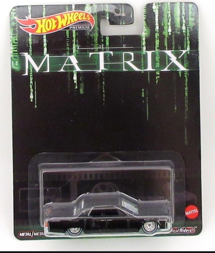 Hot Wheels Premium 2025 Pop Culture “Matrix” ’64 Lincoln Continental