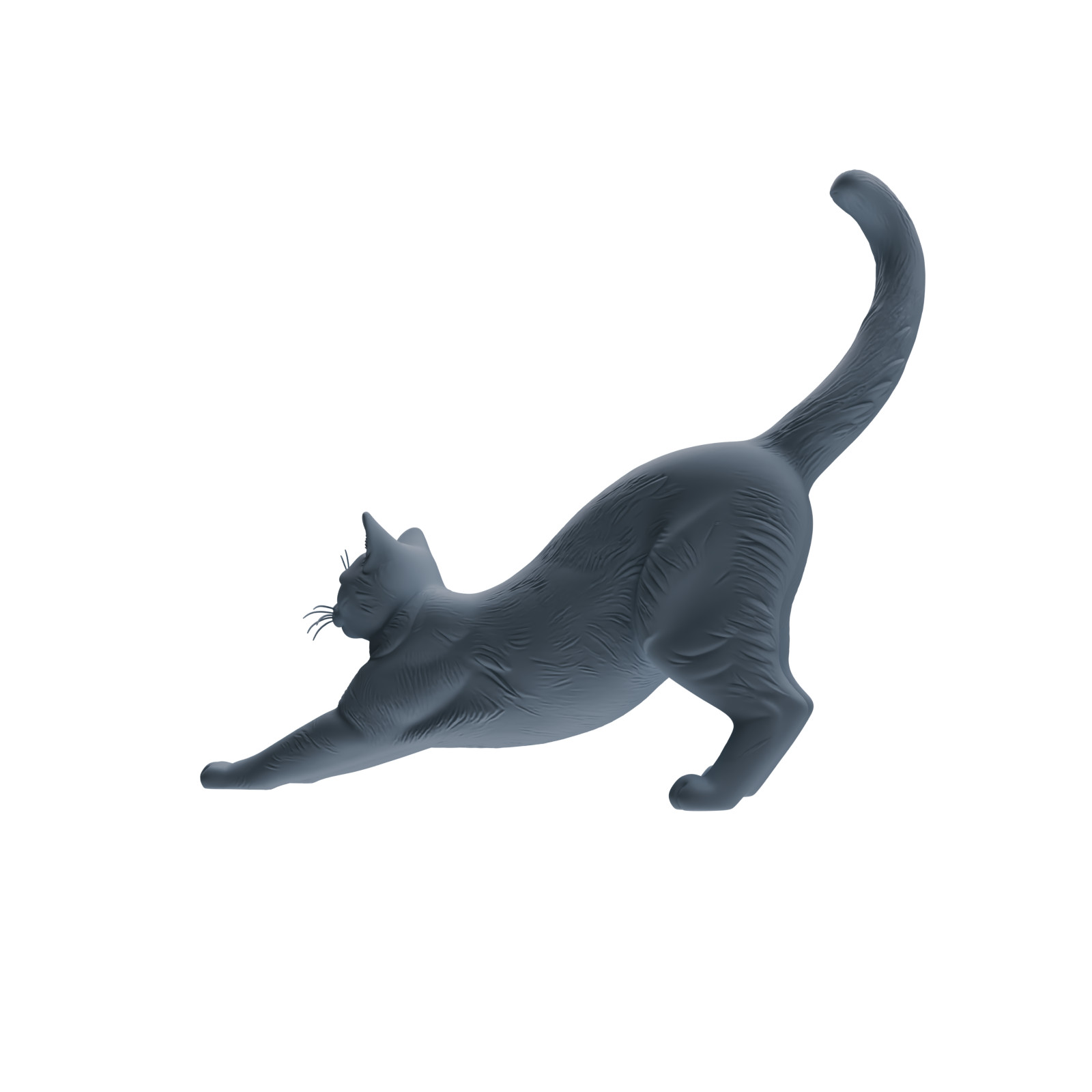 MRY-SFW 1/64/87/160 Cat Pose Model 4 pcs HO N Scale Miniatures Diorama