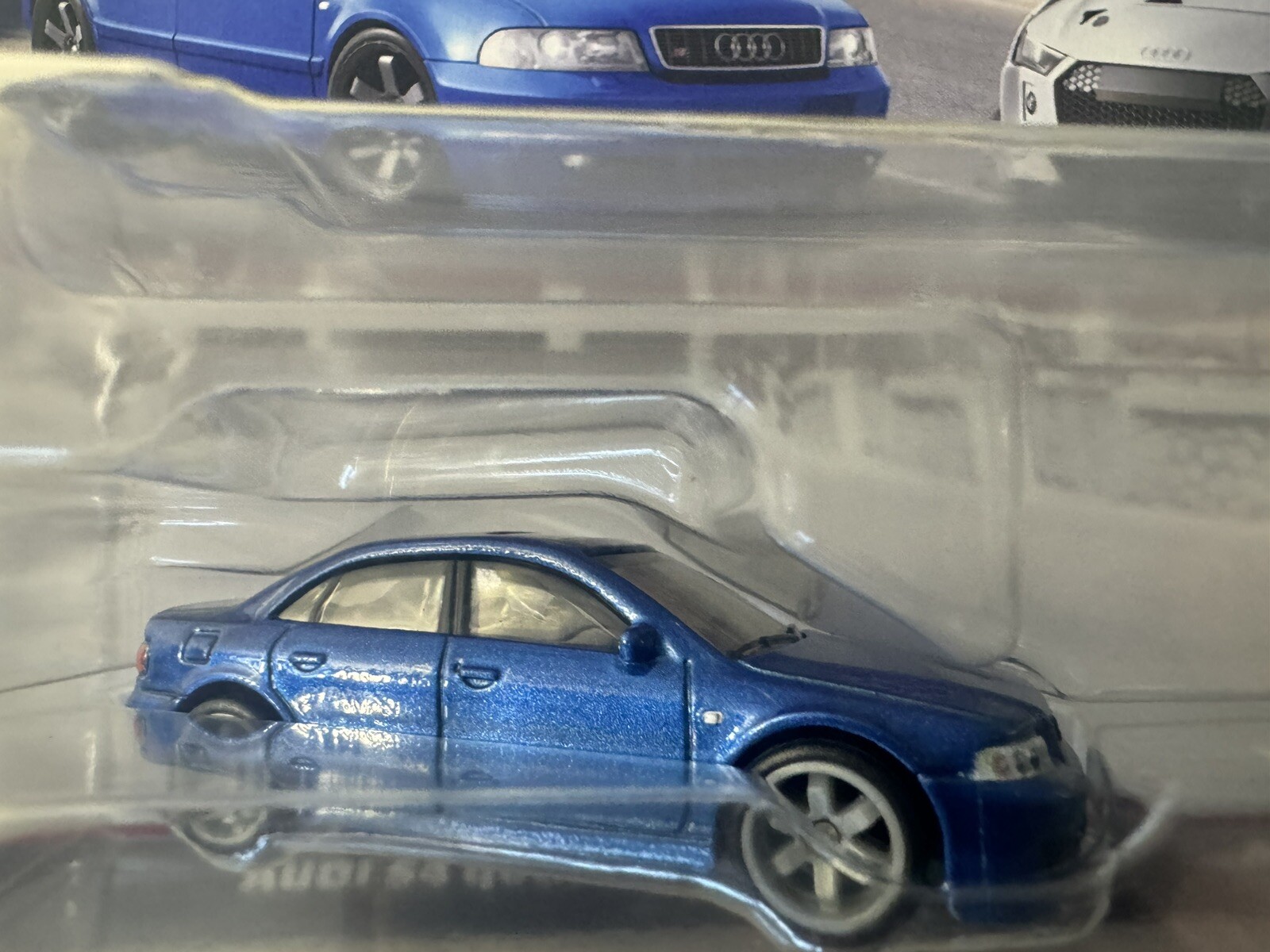 Hot Wheels Premium Car Culture Twin 2 Pack Audi S4 Quattro & Audi R8 LMS