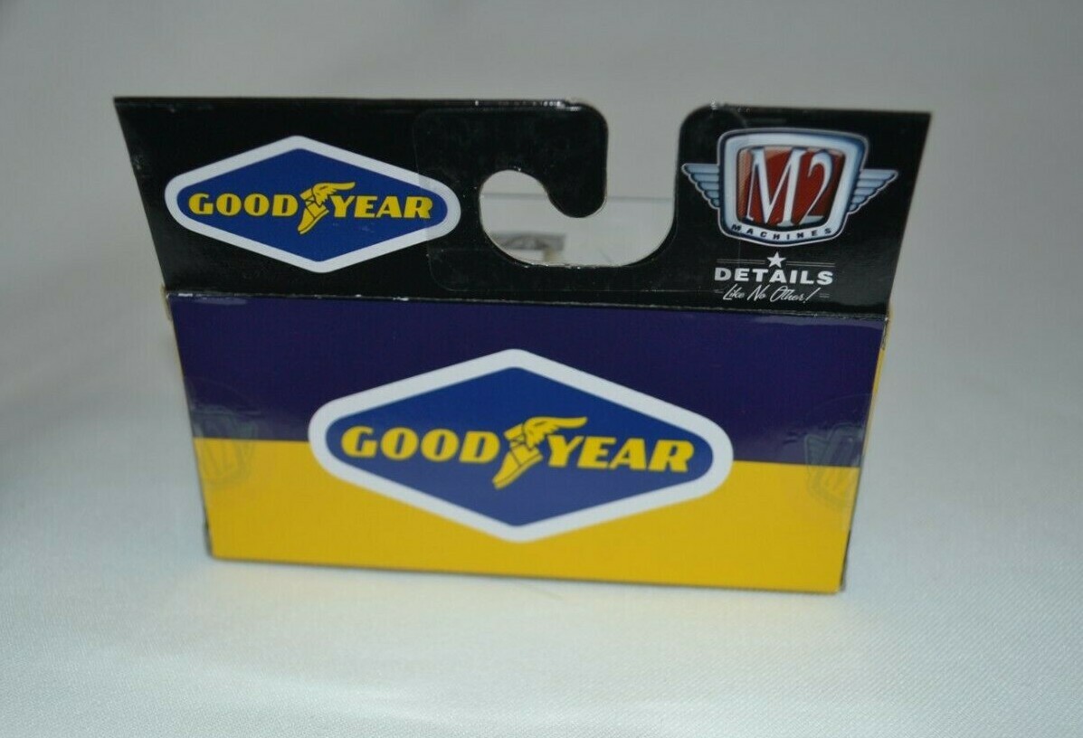 M2 MACHINES 2021 GOODYEAR – 1971 FORD BRONCO BLUE AND YELLOW WMTS16