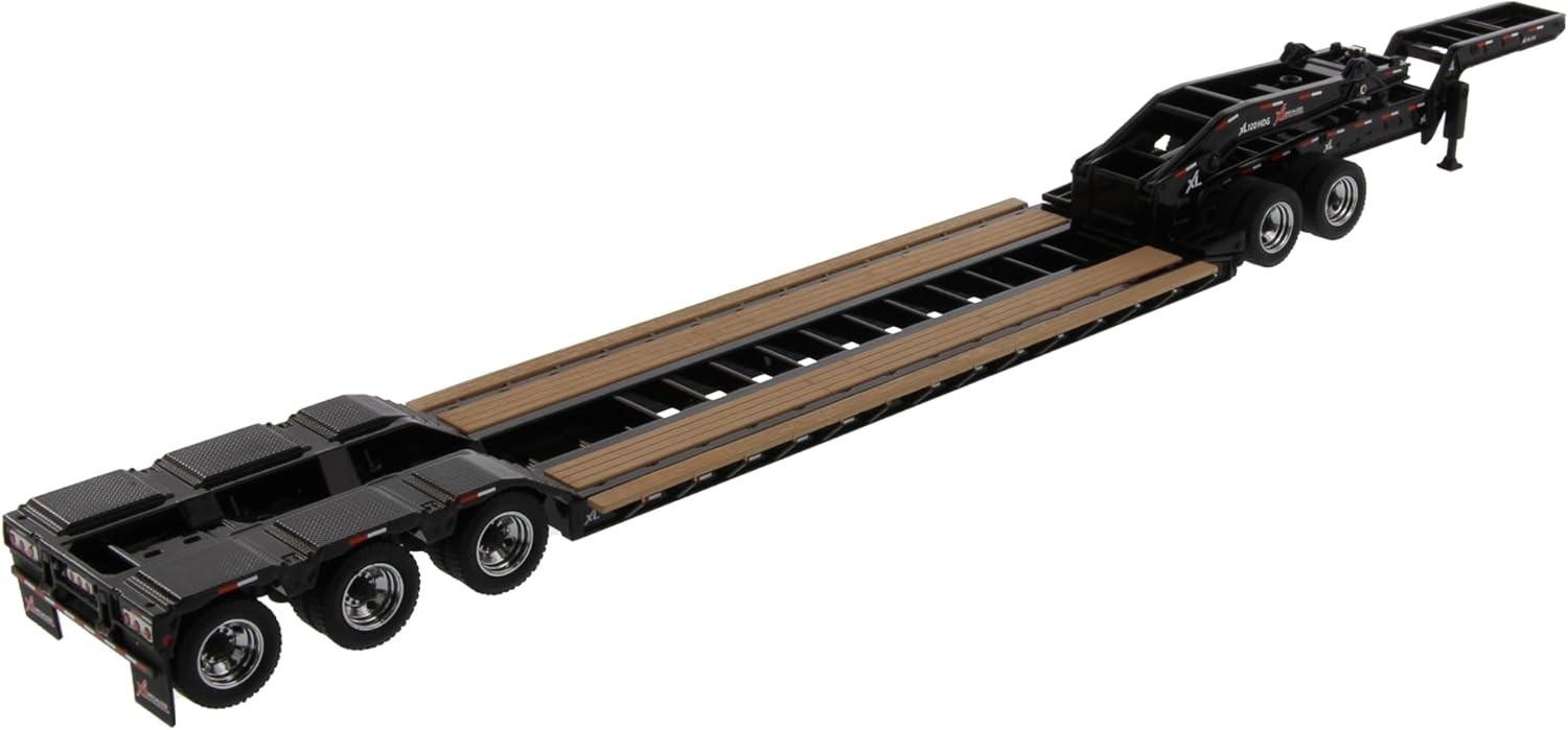 Diecast Masters 1/50 XL 120 Low-Pro HDG Outrigger Style Trailer w Jeep +2 Booste