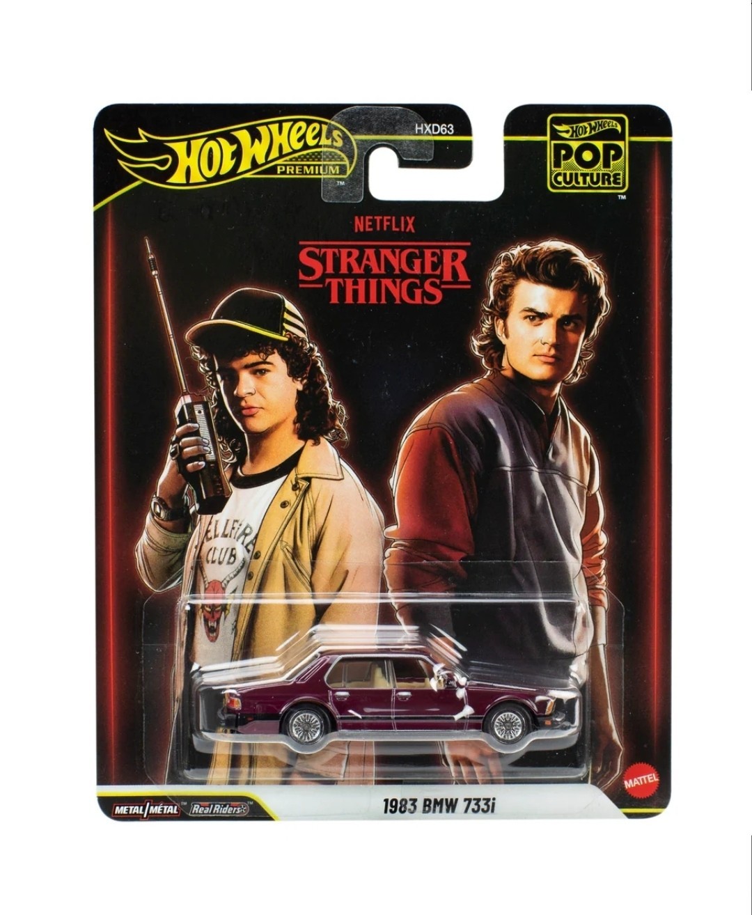 Hot Wheels Premium Pop Culture Stranger Things 1983 BMW 733i COLLECTORS ITEM 🔥