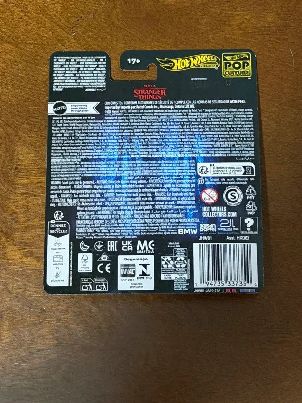 DMG Hot Wheels Premium 2025 Pop Culture Stranger Things 1983 BMW 733i JHW81