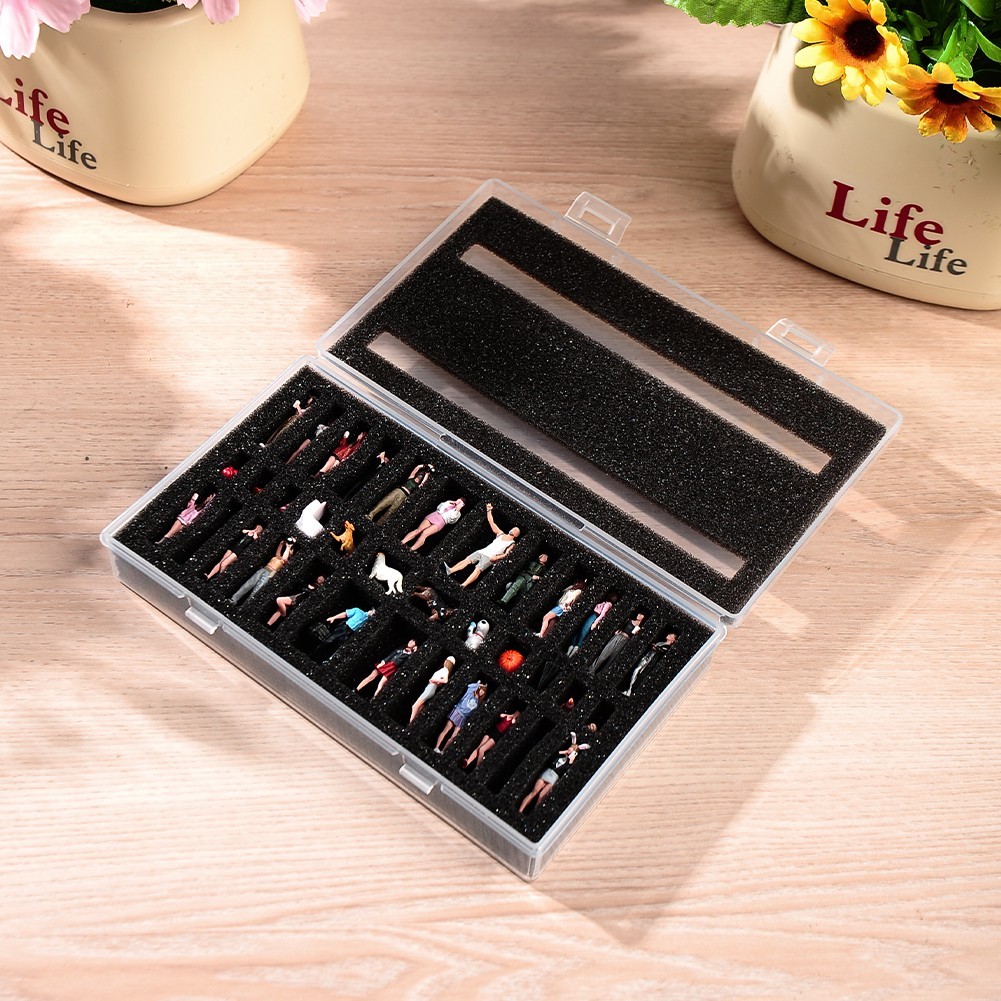 For 1/64 1/87 Miniature DIY Doll Storage Box Scene Prop Action Figure Doll Model