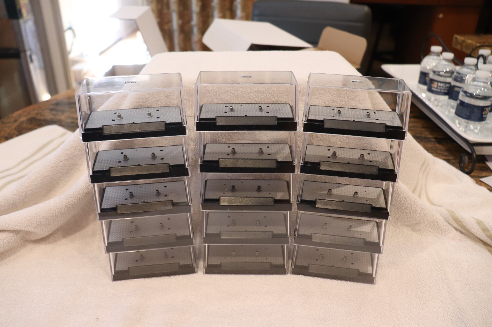 15 – M2 Machines Auto Cases 1:64 Die Cast Car Acrylic Display Cases STACKABLE