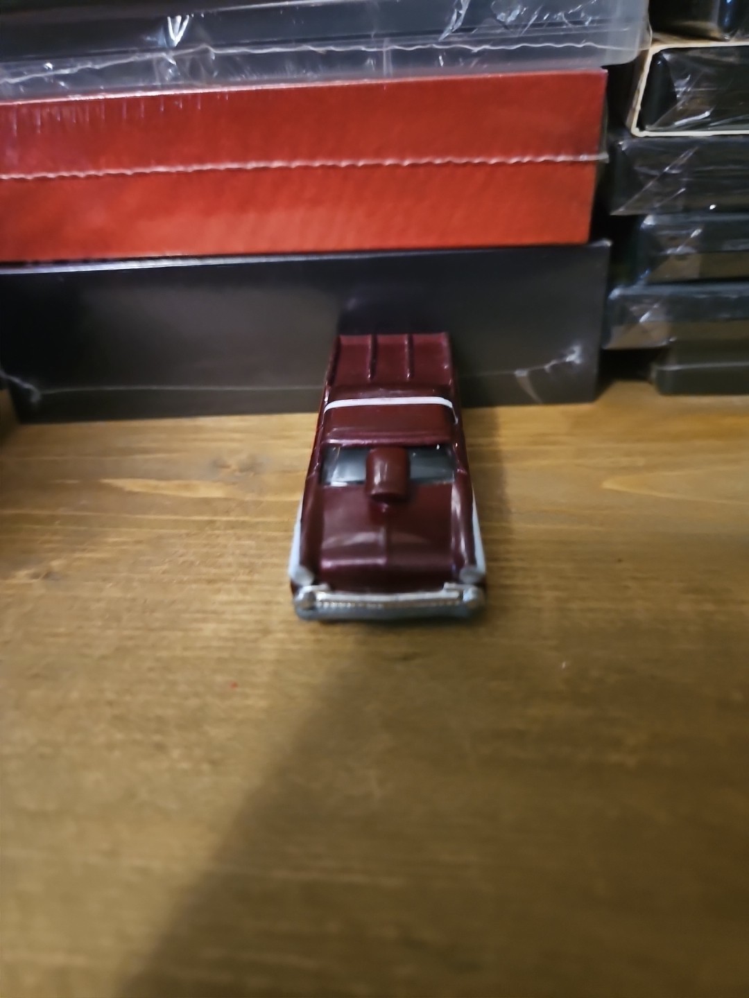 Johnny Lightning Dragsters USA 1955 Maroon Jukebox Series 2 Loose Diecast 1:64