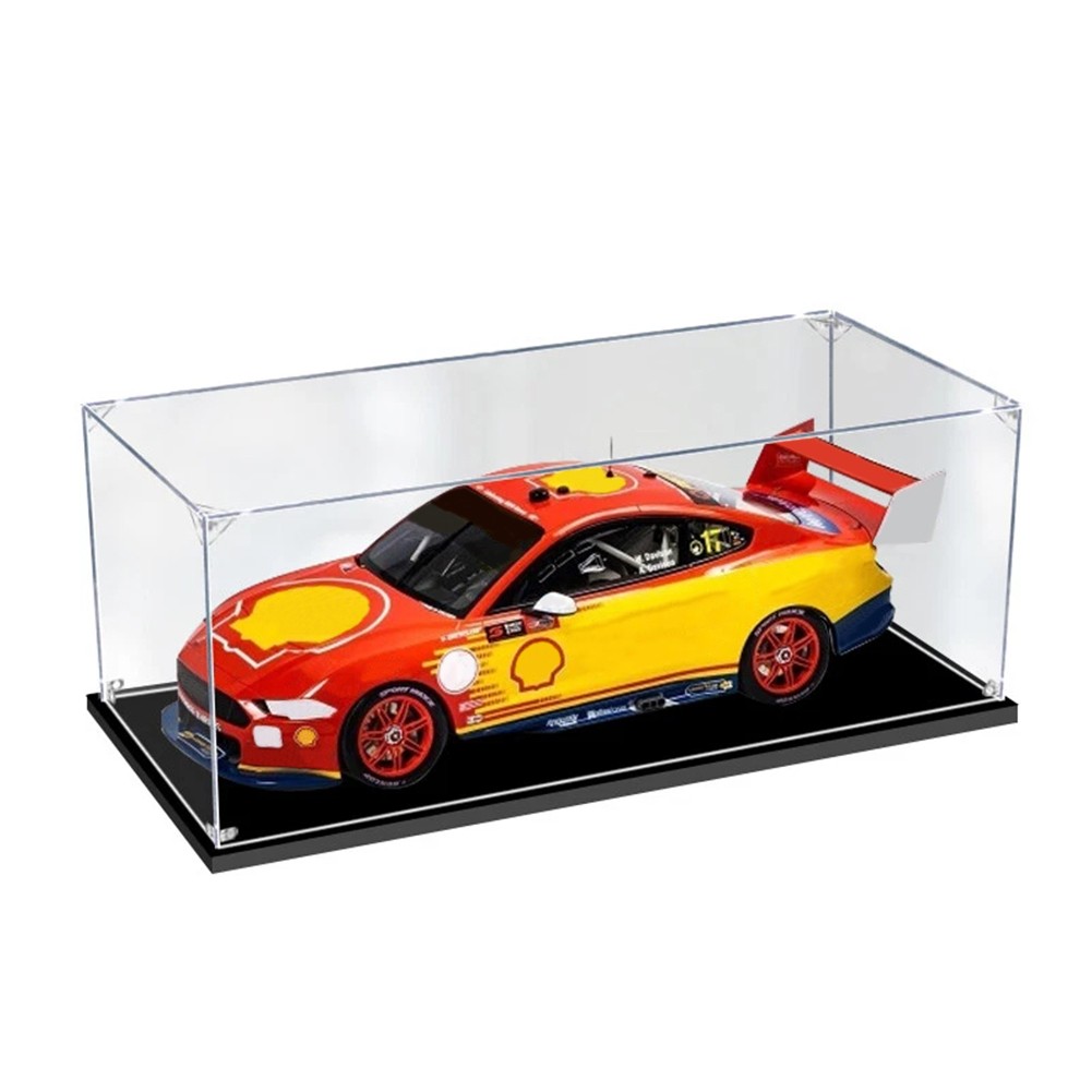 Large Model Car Display Case 1/18 Scale Clear Acrylic Box Dust Proof Figurine