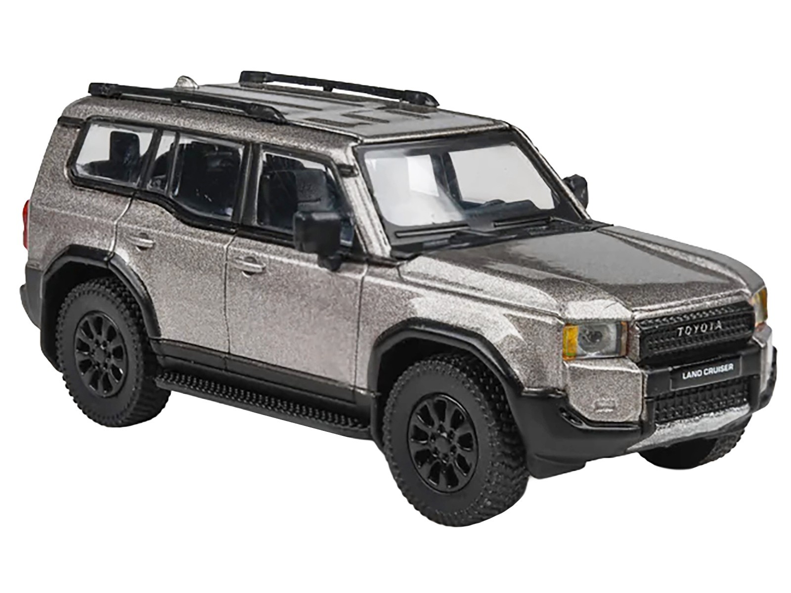 2024 TOYOTA LAND CRUISER 250 PRADO METEOR SHOWER SILVER 1/64 BY PARAGON PA-55746