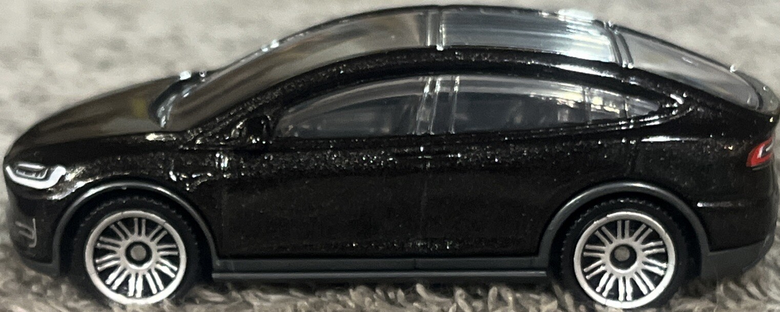 Matchbox Tesla Model X, Black, Loose