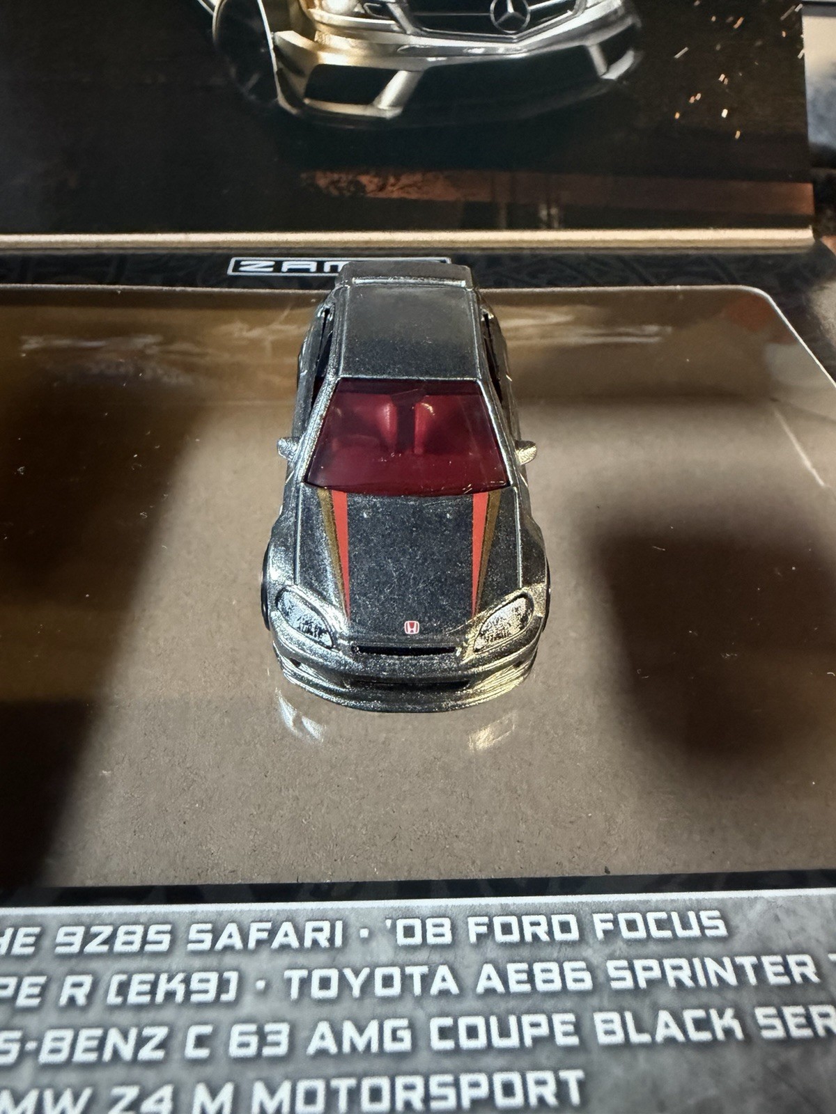 2025 Hot Wheels Silver Series Zamac ’99 Honda Civic Type R EK9 Loose