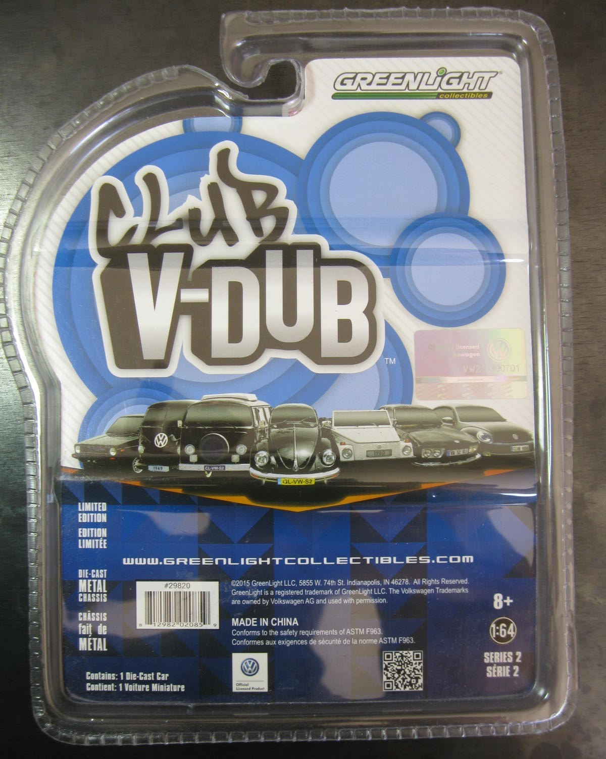 Blue 1946 Volkswagen Type 1 Split Window Beetle VW 1947 1948 1949 1950 1951 1952