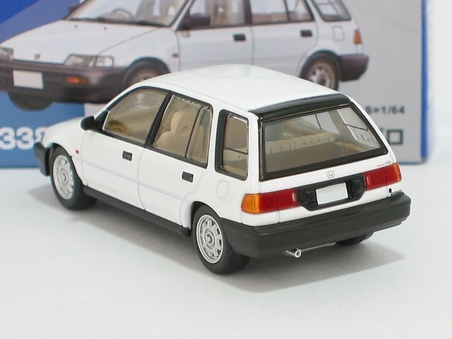 Tomica Limited Vintage Neo LV-N338A Honda Civic Pro White Time