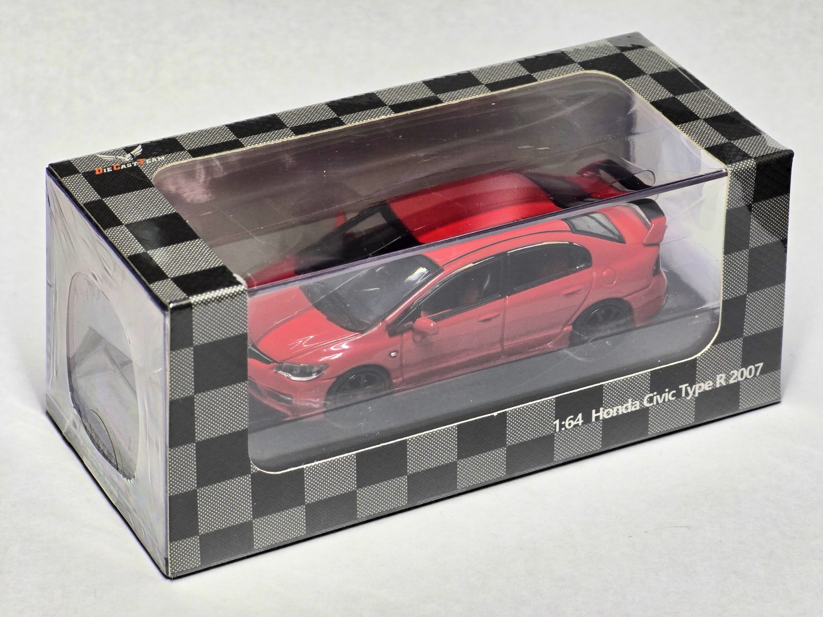 1:64 DCT Honda Civic Type R (FD2) Red 2007 Sedan LL-021-84 Diecast Model Car