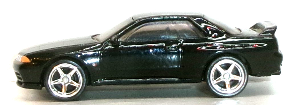 LOOSE 2026 HOT WHEELS BLACK NISSAN SKYLINE GT-R R32 WHEEL SWAP REAL RIDERS
