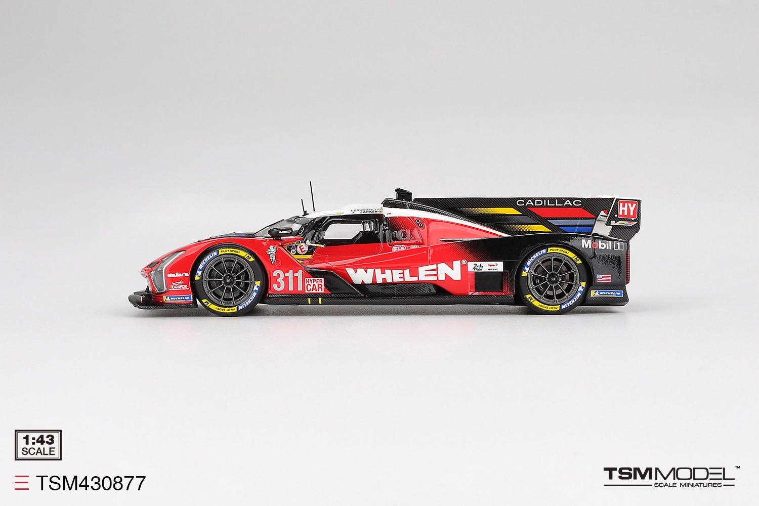 TSM-Model Cadillac V-Series.R – Whelen – 2025 24hrs Le Mans 1:43 Car TSM430877