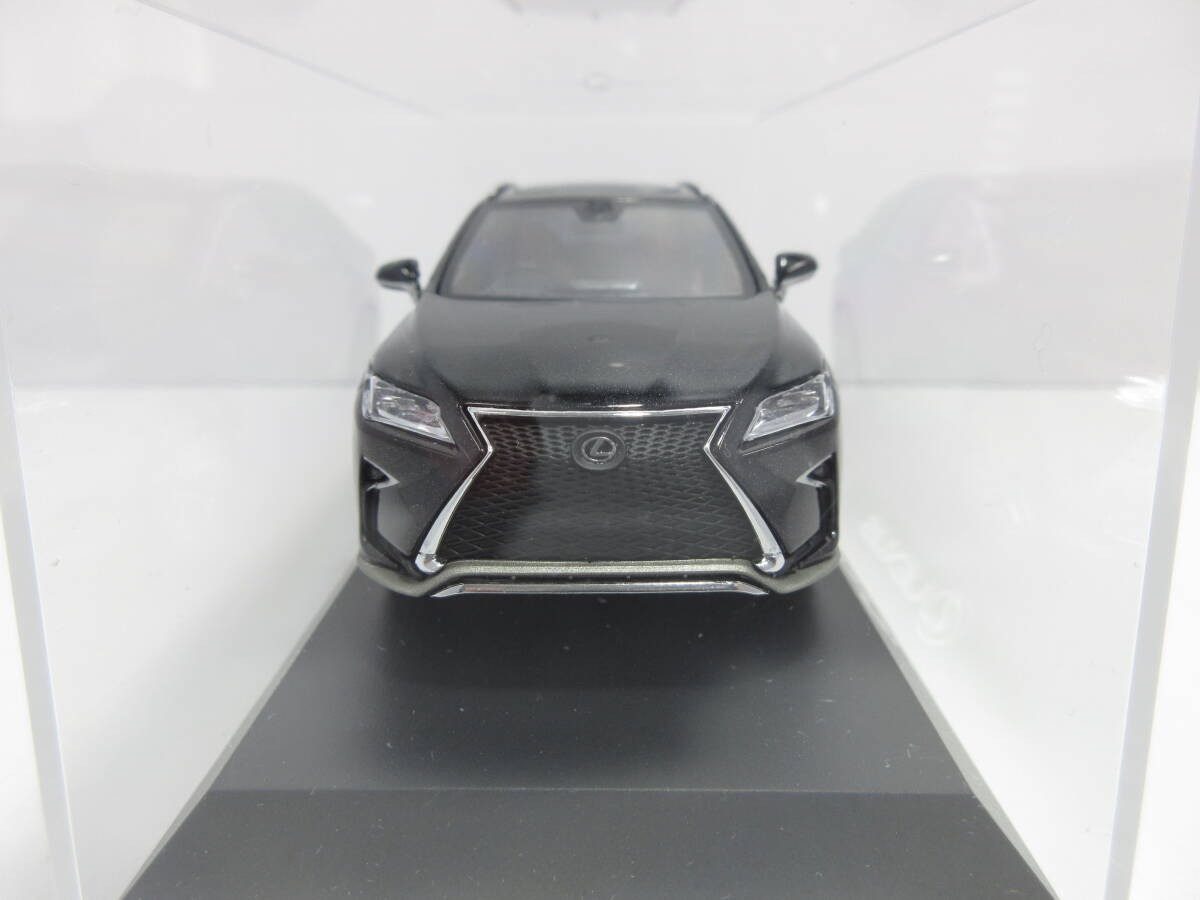 Mini car 1/43 Lexus RX F Sport LEXUS RX200t F SPORT graphite black glass flake