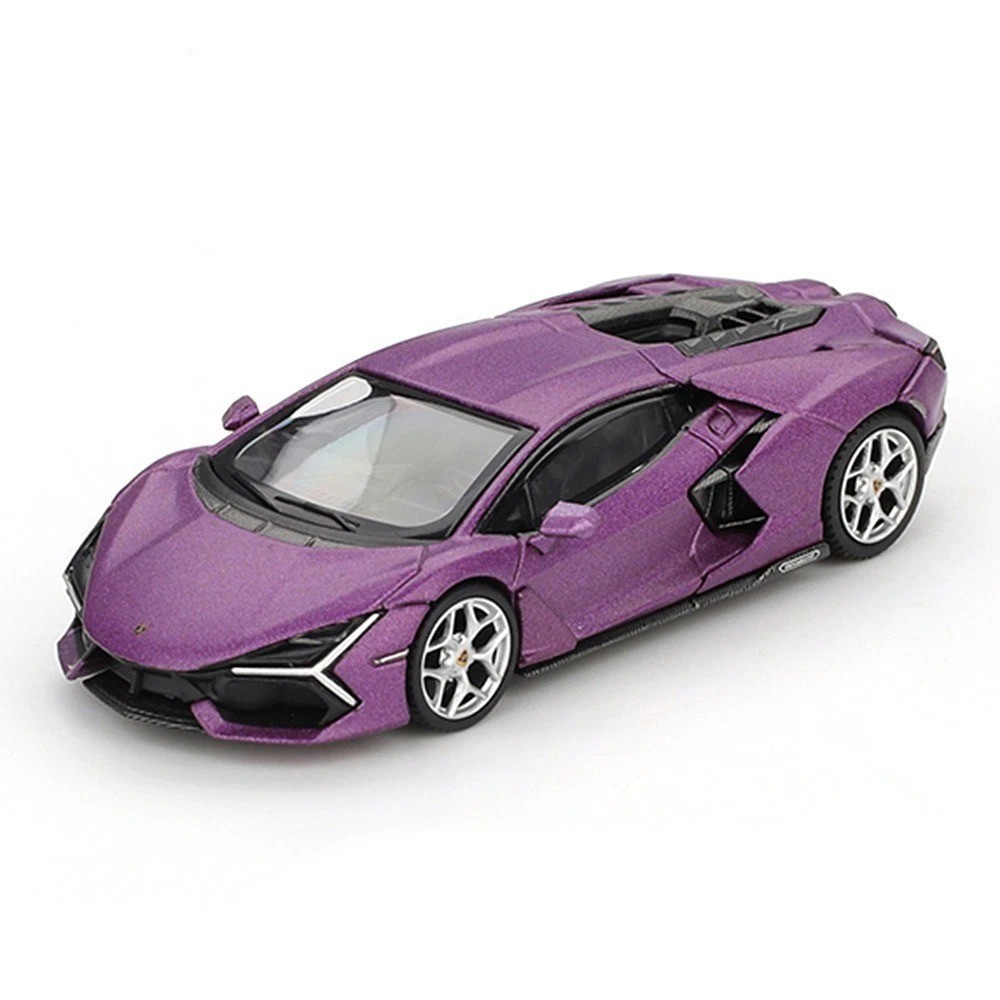 Mini GT 1:64 Lamborghini Revuelto Viola 30th Matte Diecast Car MGT01121-2E