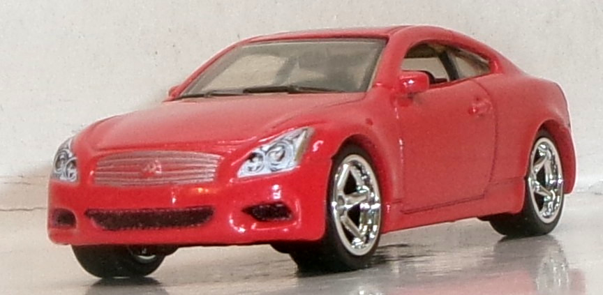LOOSE 2021 MATCHBOX 1:64 RED 2010 INFINITI G37 COUPE WHEEL SWAP REAL RIDERS