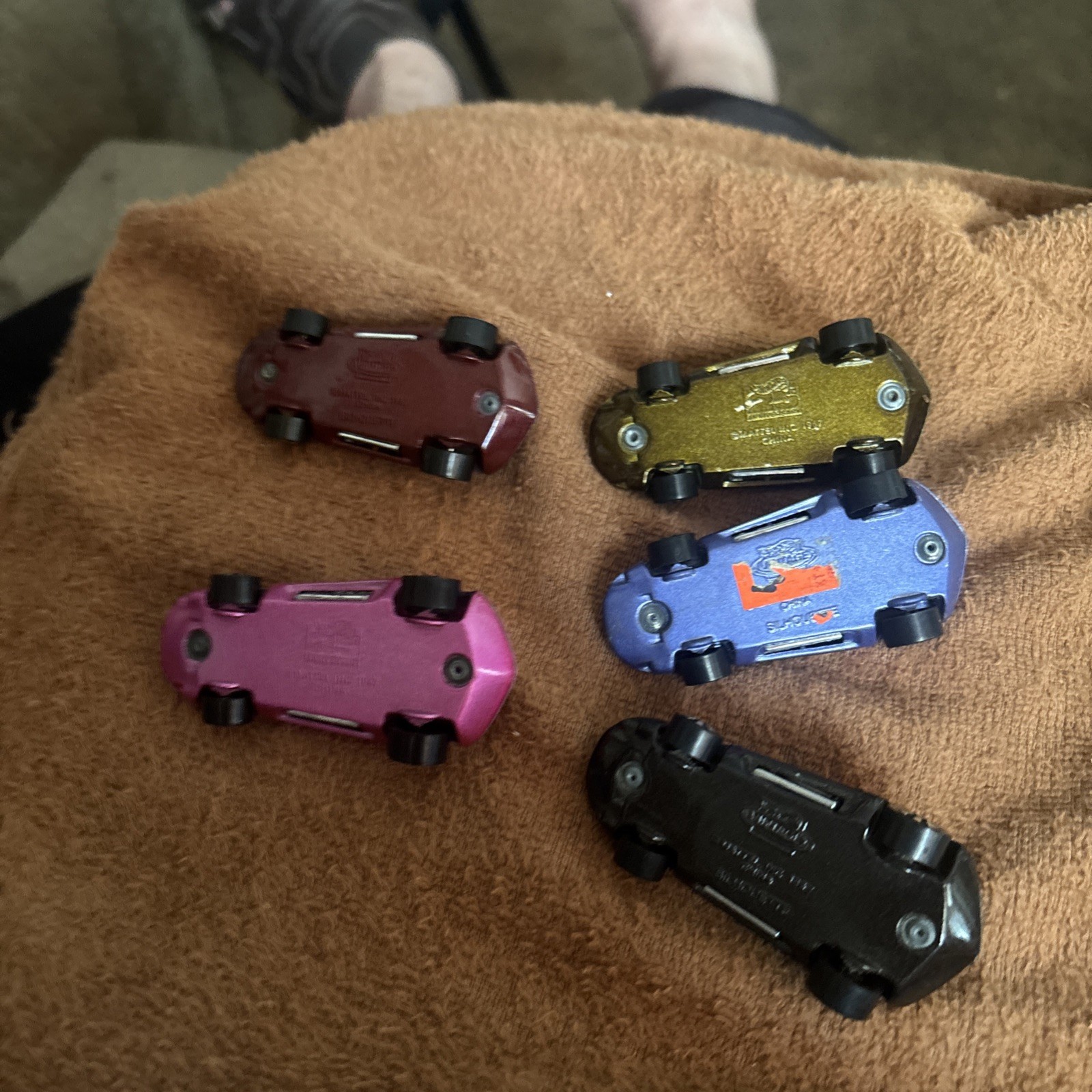 SET 5 LOOSE 1:64 HOT WHEELS 1992-93 25TH -VINTAGE COLLECTIONS SILHOUTTE’S