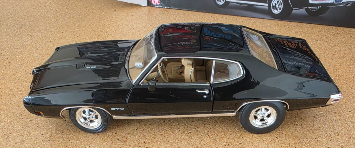 ACME 1/18 1970 PONTIAC GTO RAM AIR IV MAIN STREET A1801229 1 OF 402 LIMITED
