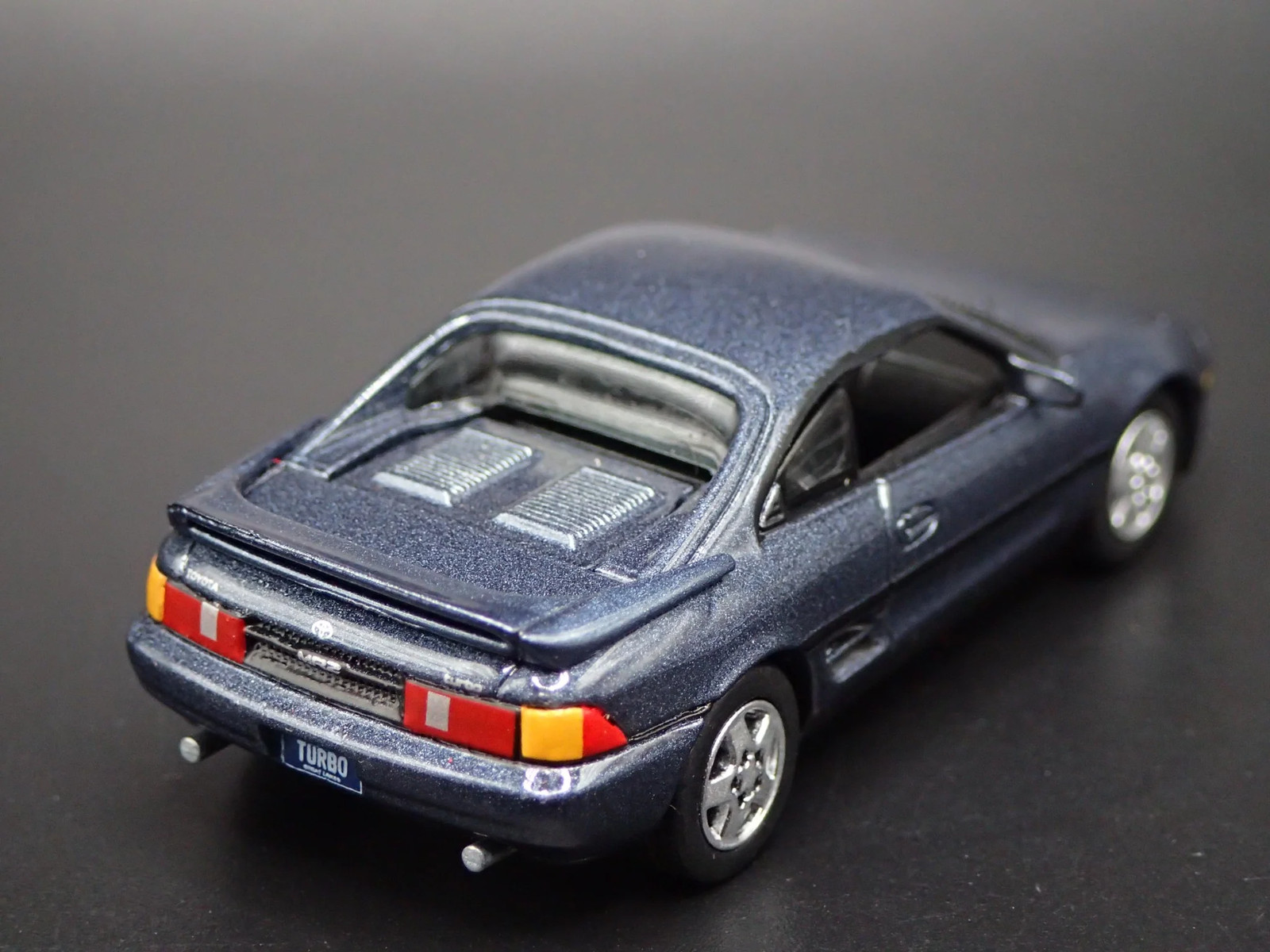 1989-1999 TOYOTA MR2 TURBO GRAY 1/64 SCALE COLLECTIBLE DIORAMA DIECAST MODEL CAR